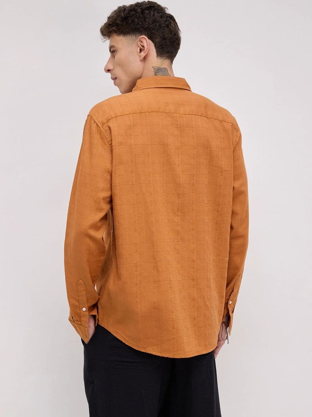 VASTRADO Men Classic Slim Fit Casual Shirt thumbnail 3