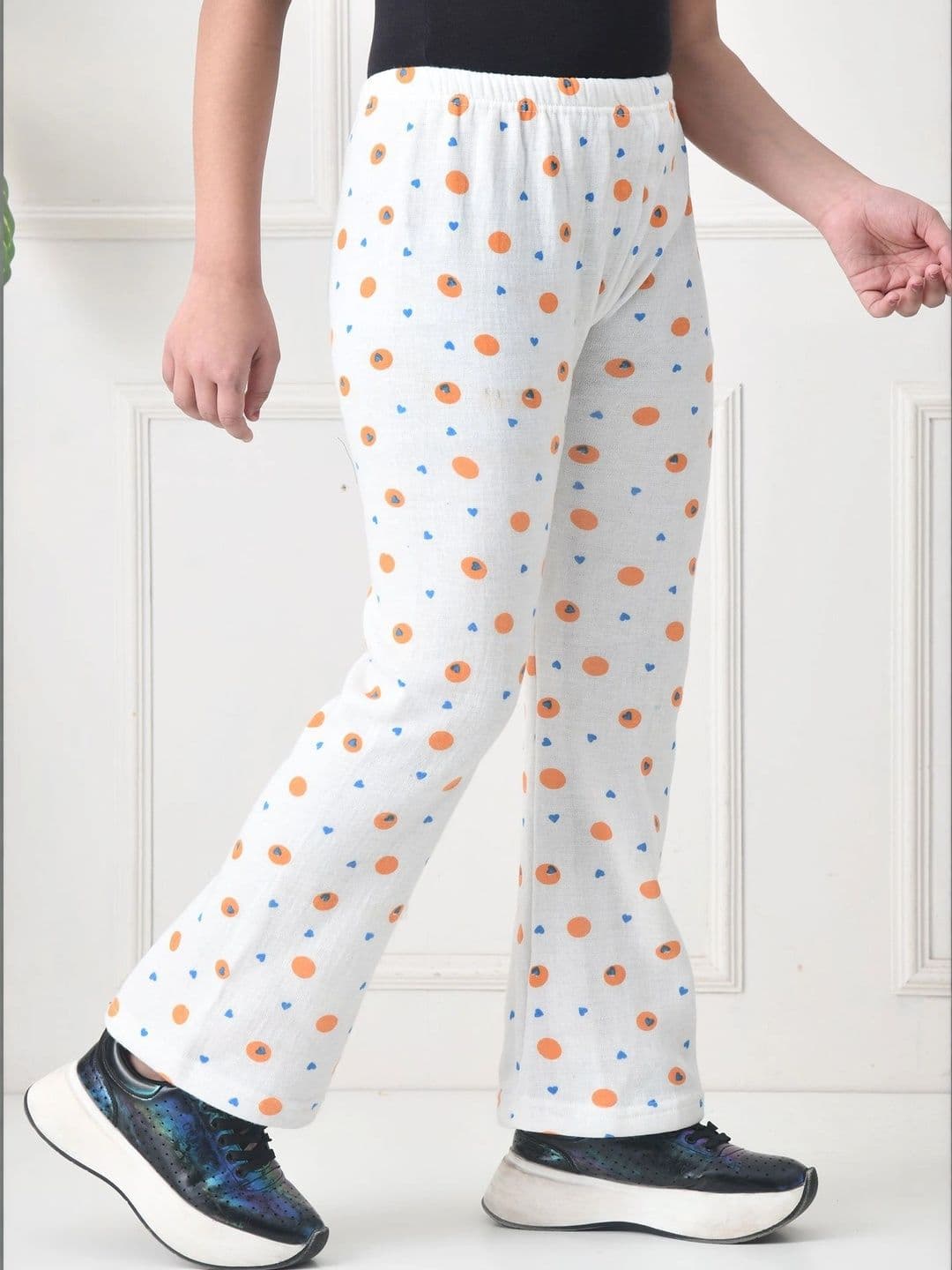 BAESD Girls Printed Knitted Palazzos - view 1