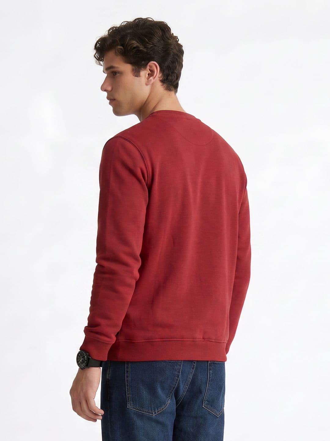 Peter England Knitted Pullover Sweatshirt thumbnail 4