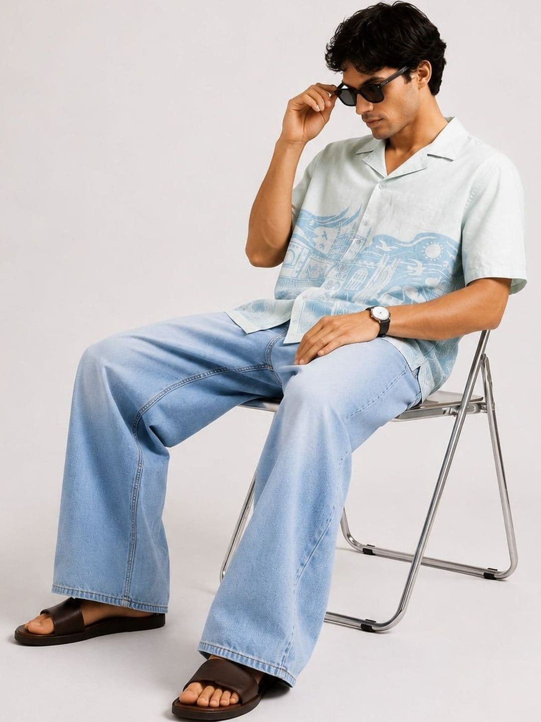 Mast & Harbour Men Comfort Printed Casual Shirt thumbnail 2