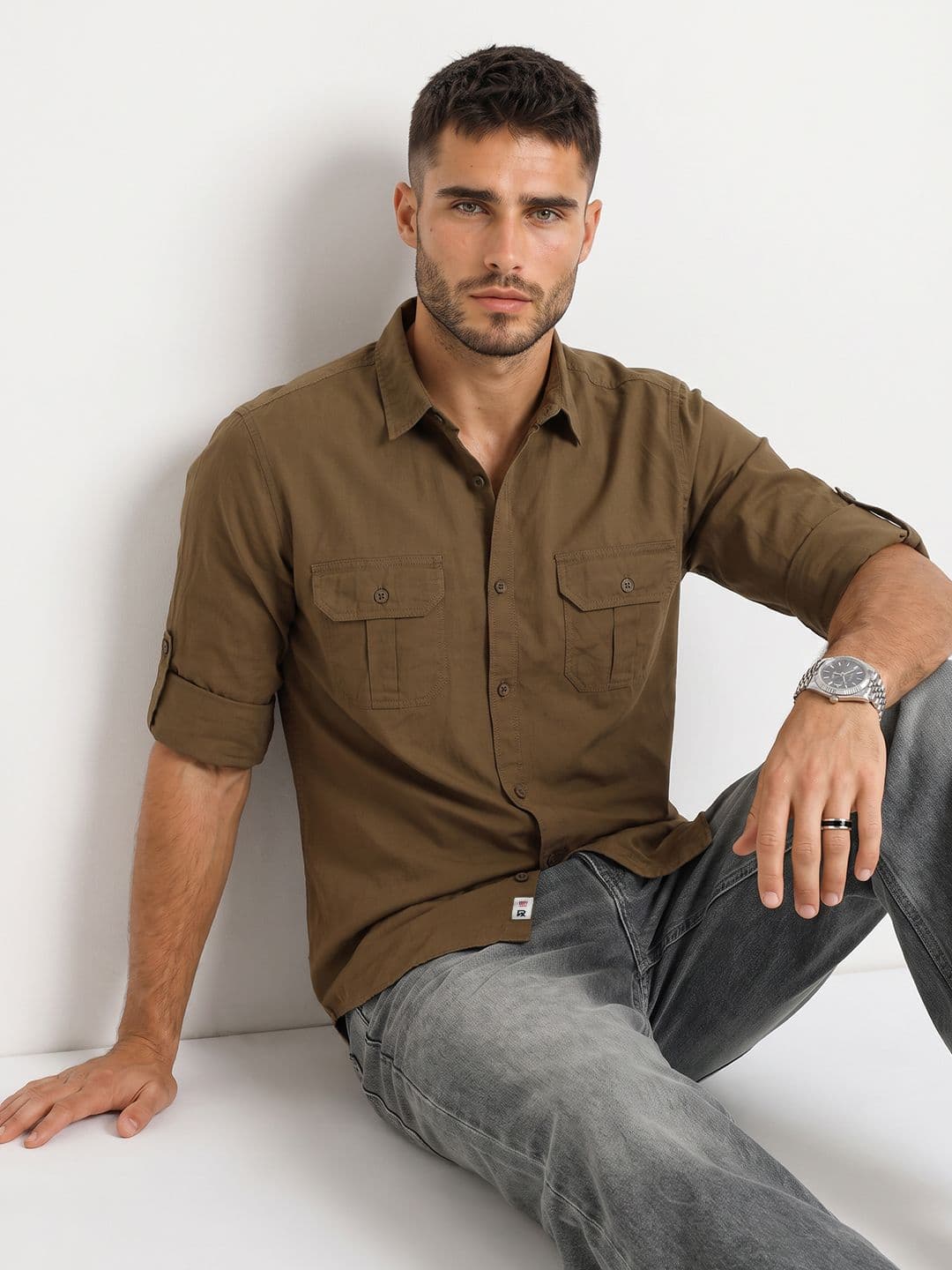 The Roadster Life Co. Pure Cotton Casual Shirt thumbnail 5