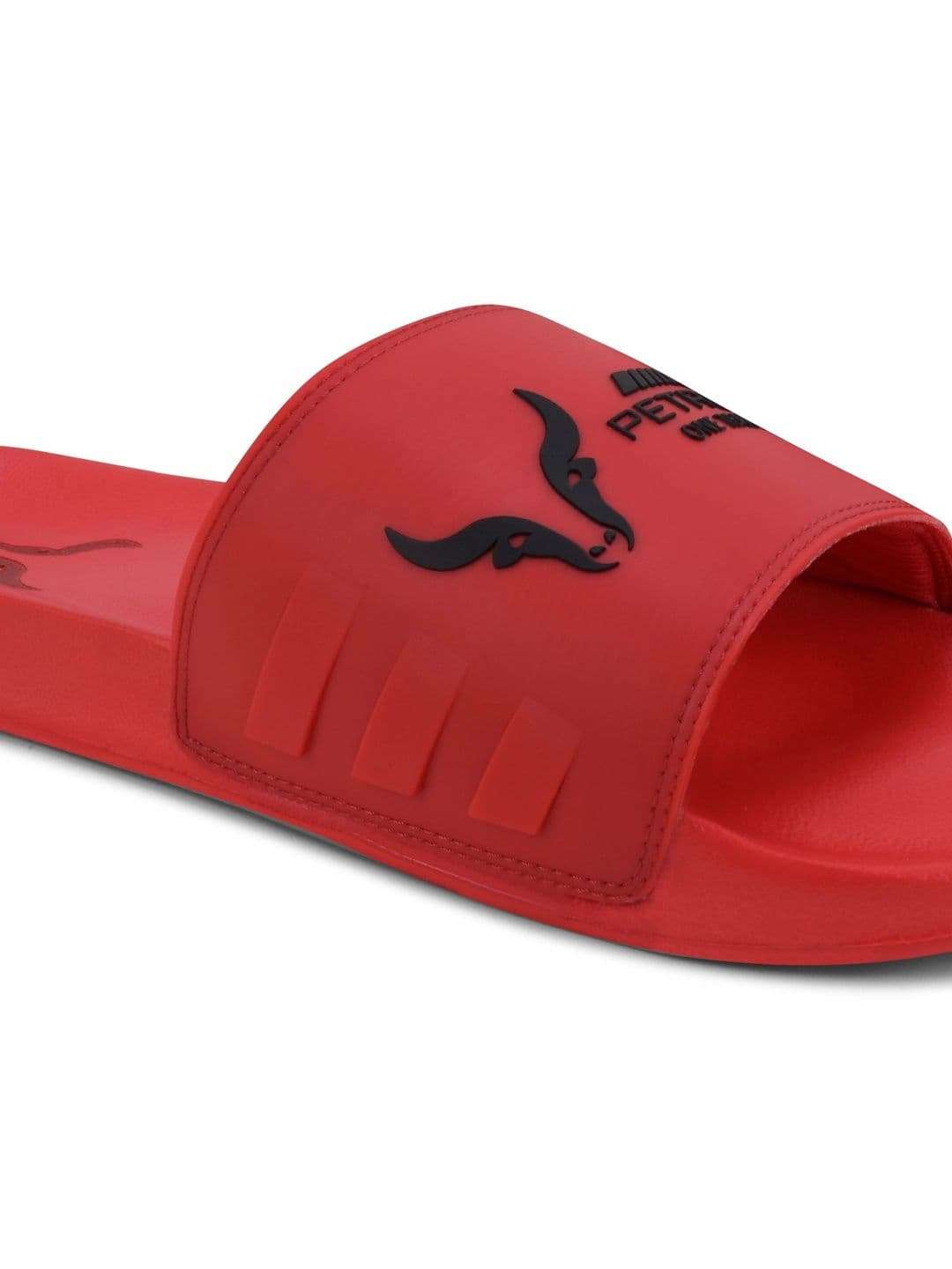 LIDDU Men Printed Slip-On Sliders thumbnail 7