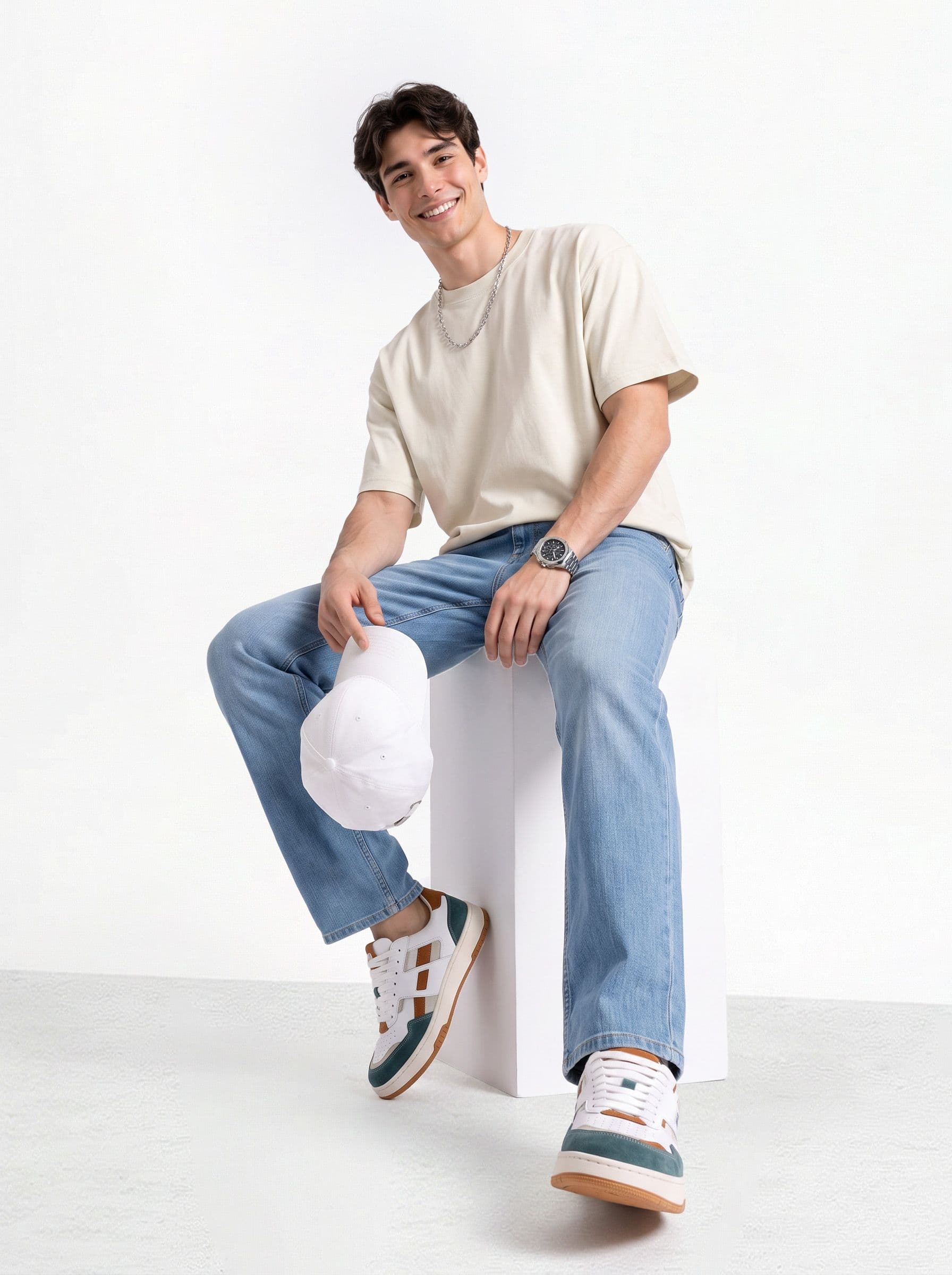 Aeropostale Men Straight Fit Stretchable Jeans thumbnail 2