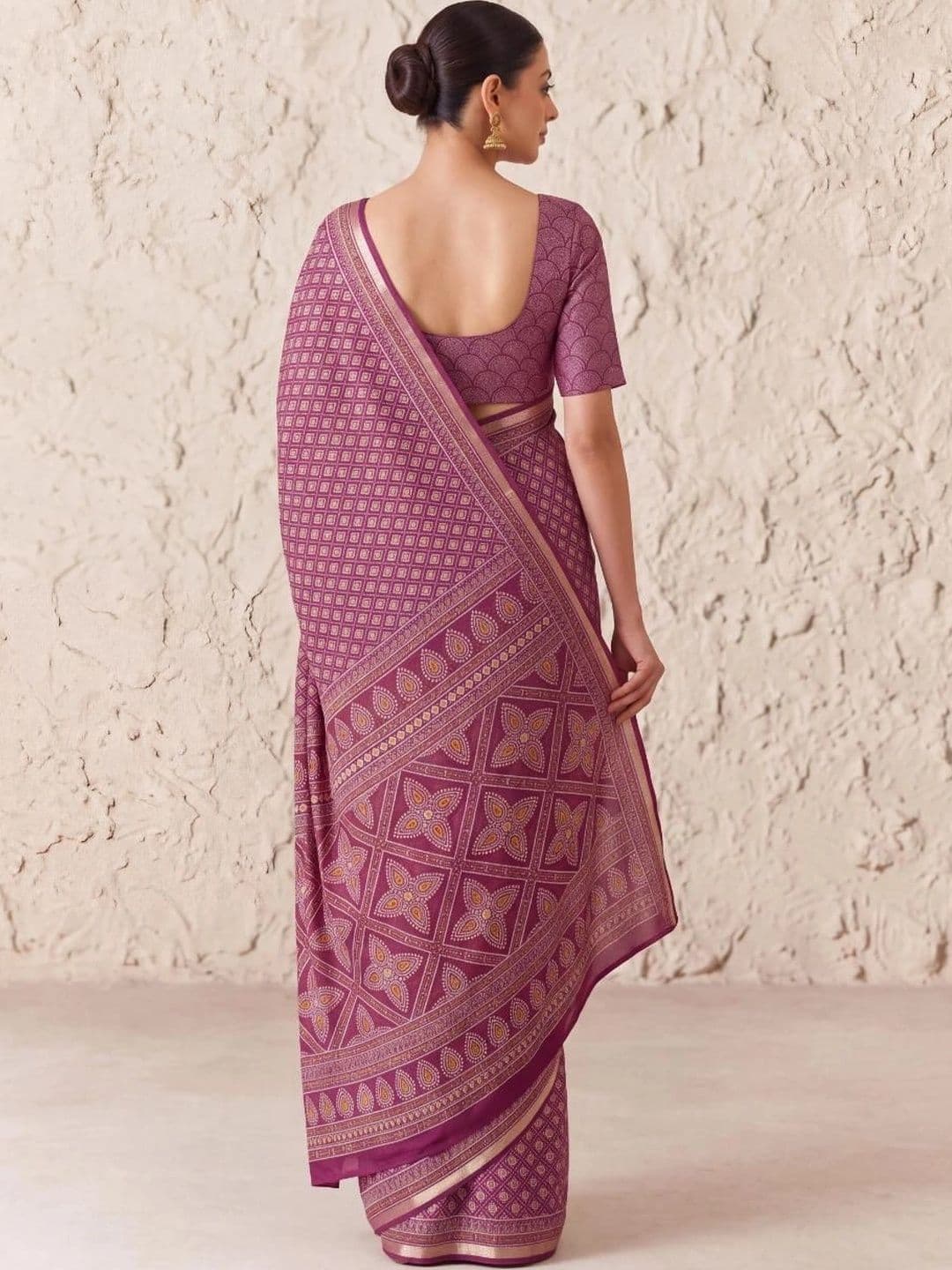 KRISHREE Embellished Silk Cotton Saree thumbnail 2