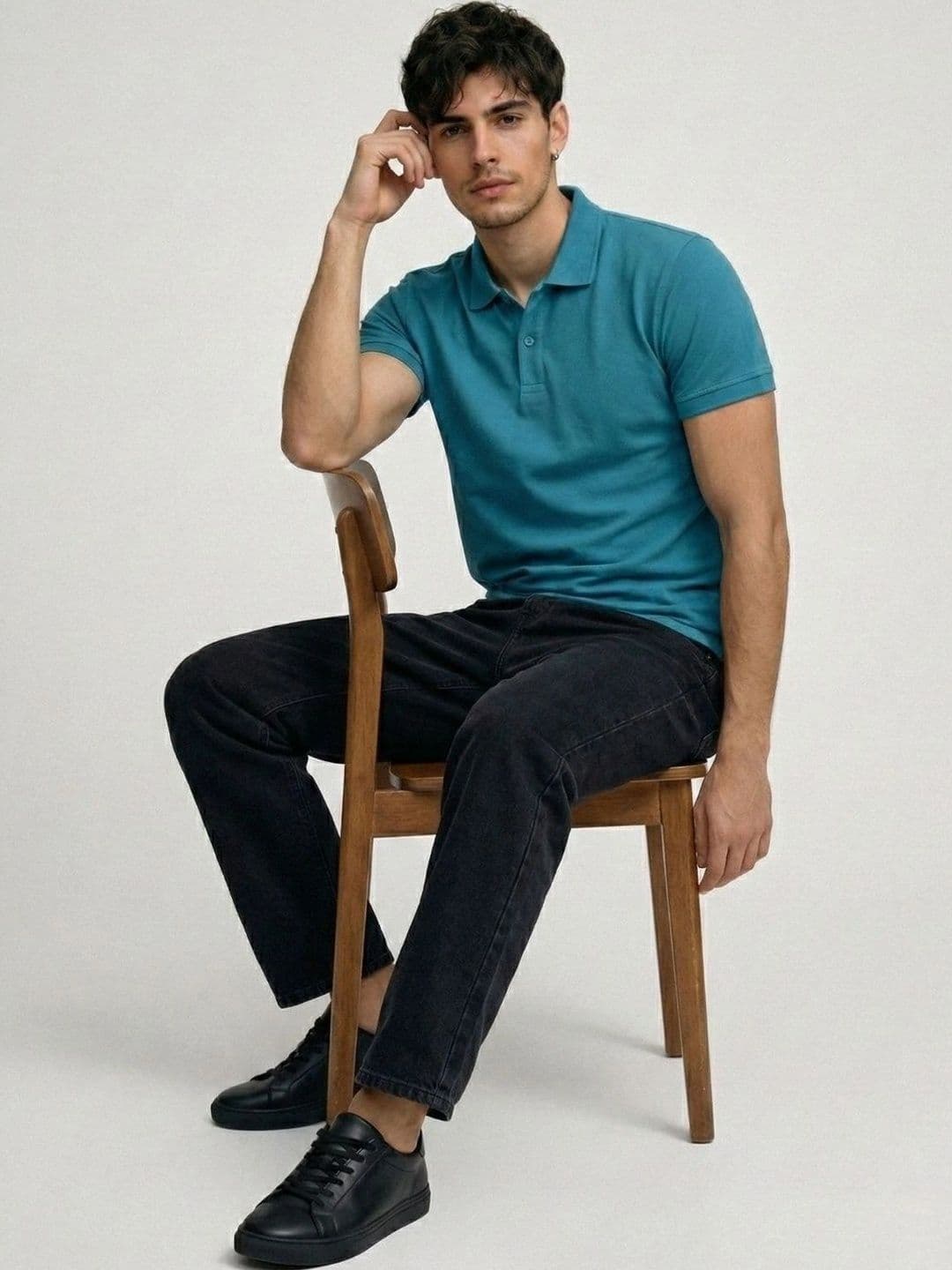 Kook N Keech Men Polo Collar T-shirt - view 1
