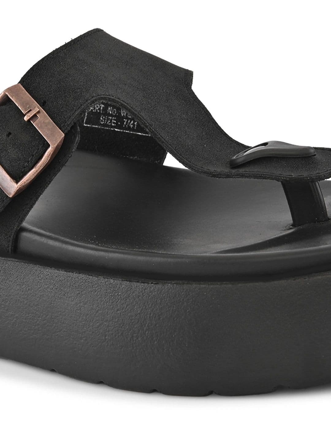 San Frissco Men Suede Comfort Sandals thumbnail 2