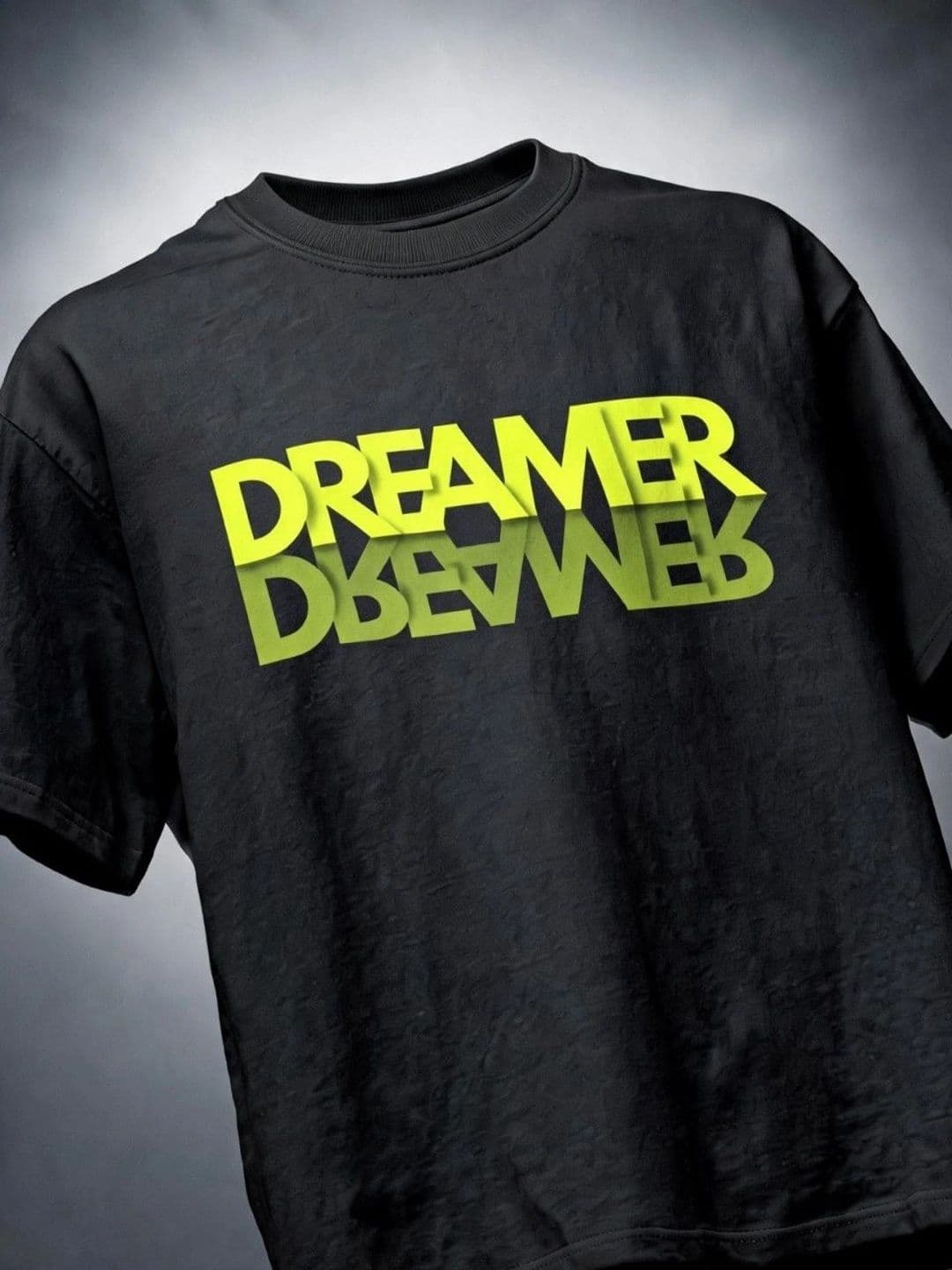 TRYMEEOUT Unisex Typography Printed T-shirt thumbnail 2