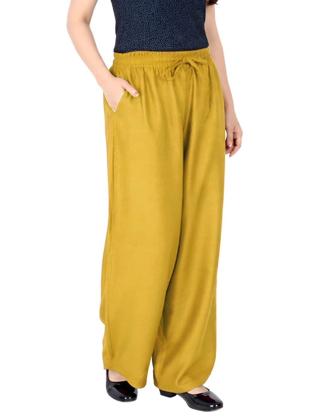 Sttoffa Women Knitted Ethnic Palazzos thumbnail 3