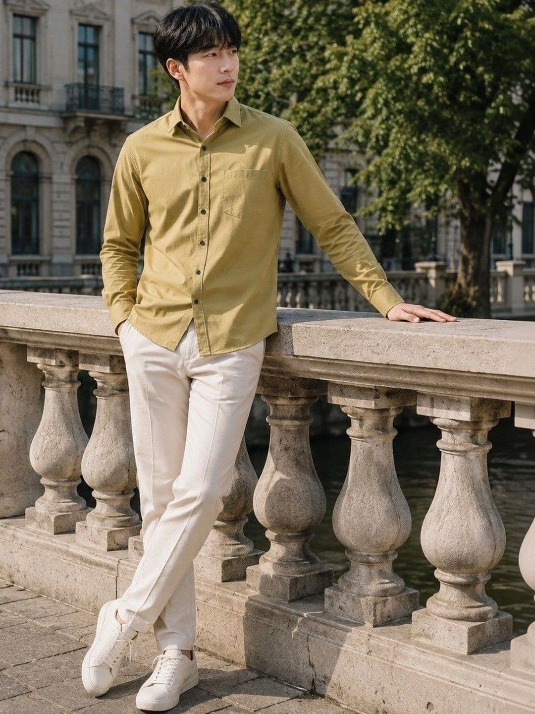 BAESD Men Premium Slim Fit Casual Shirt thumbnail 3