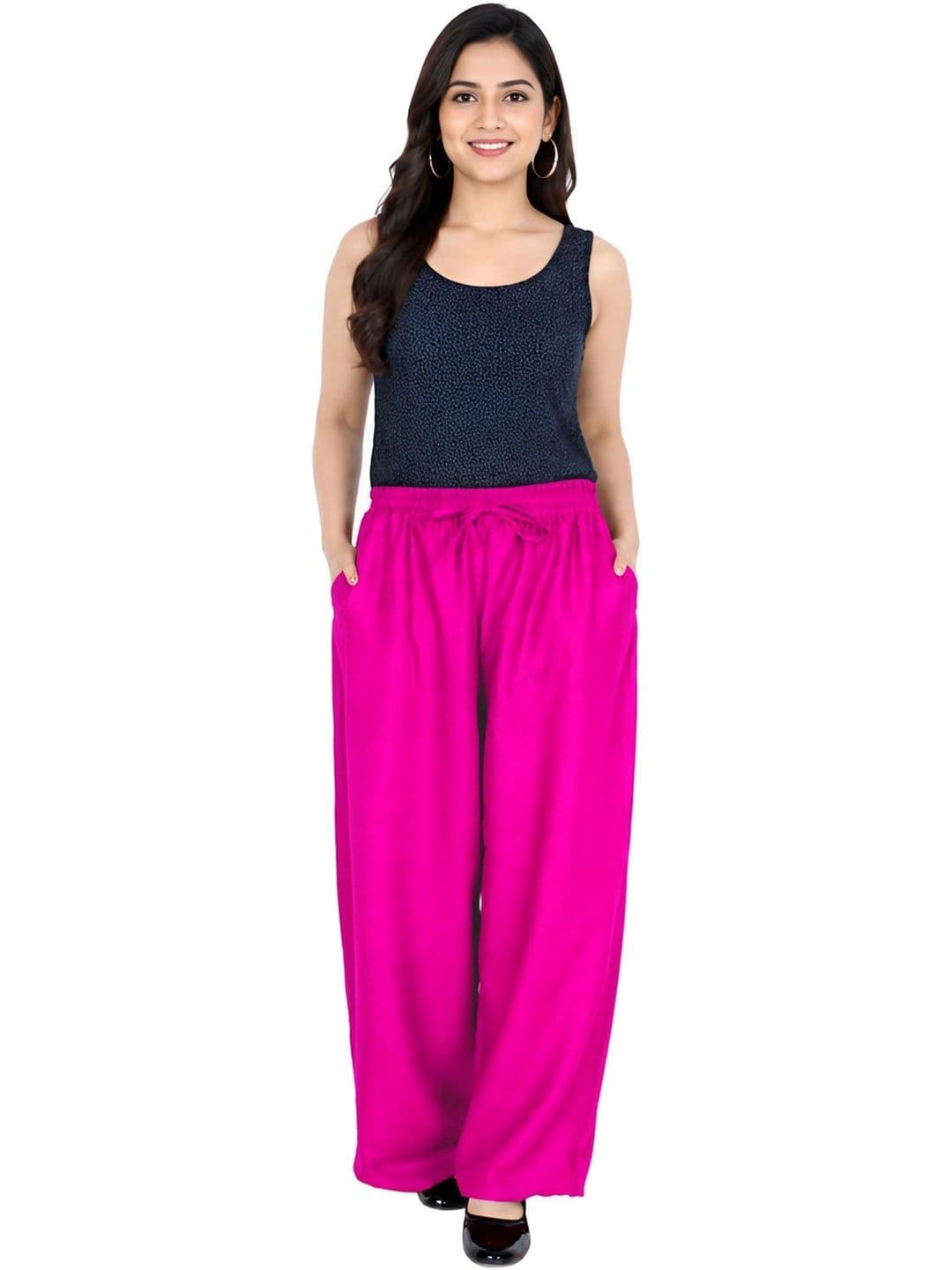 Sttoffa Women Knitted Ethnic Palazzos - view 1