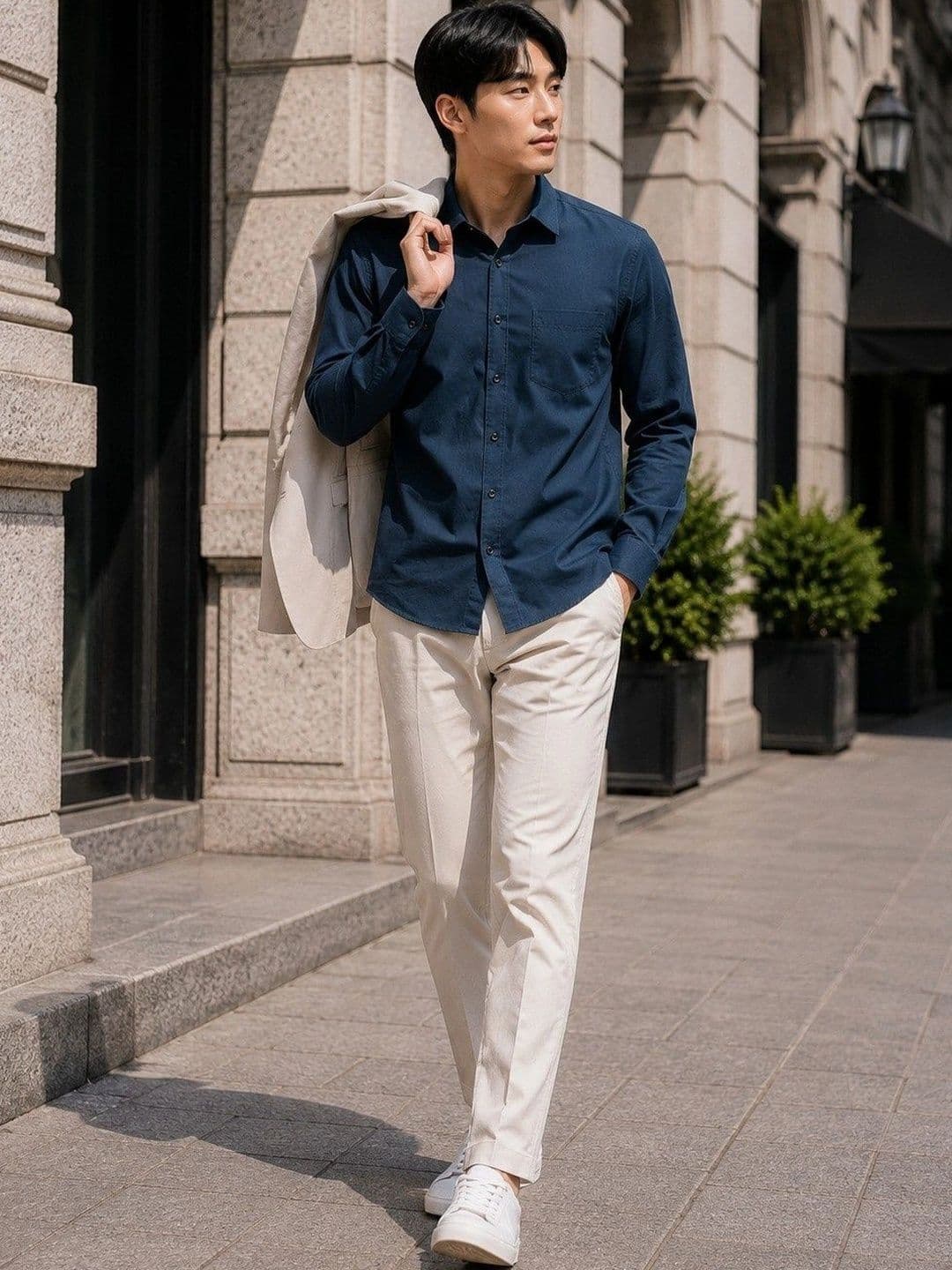 BAESD Men Premium Slim Fit Casual Shirt thumbnail 3