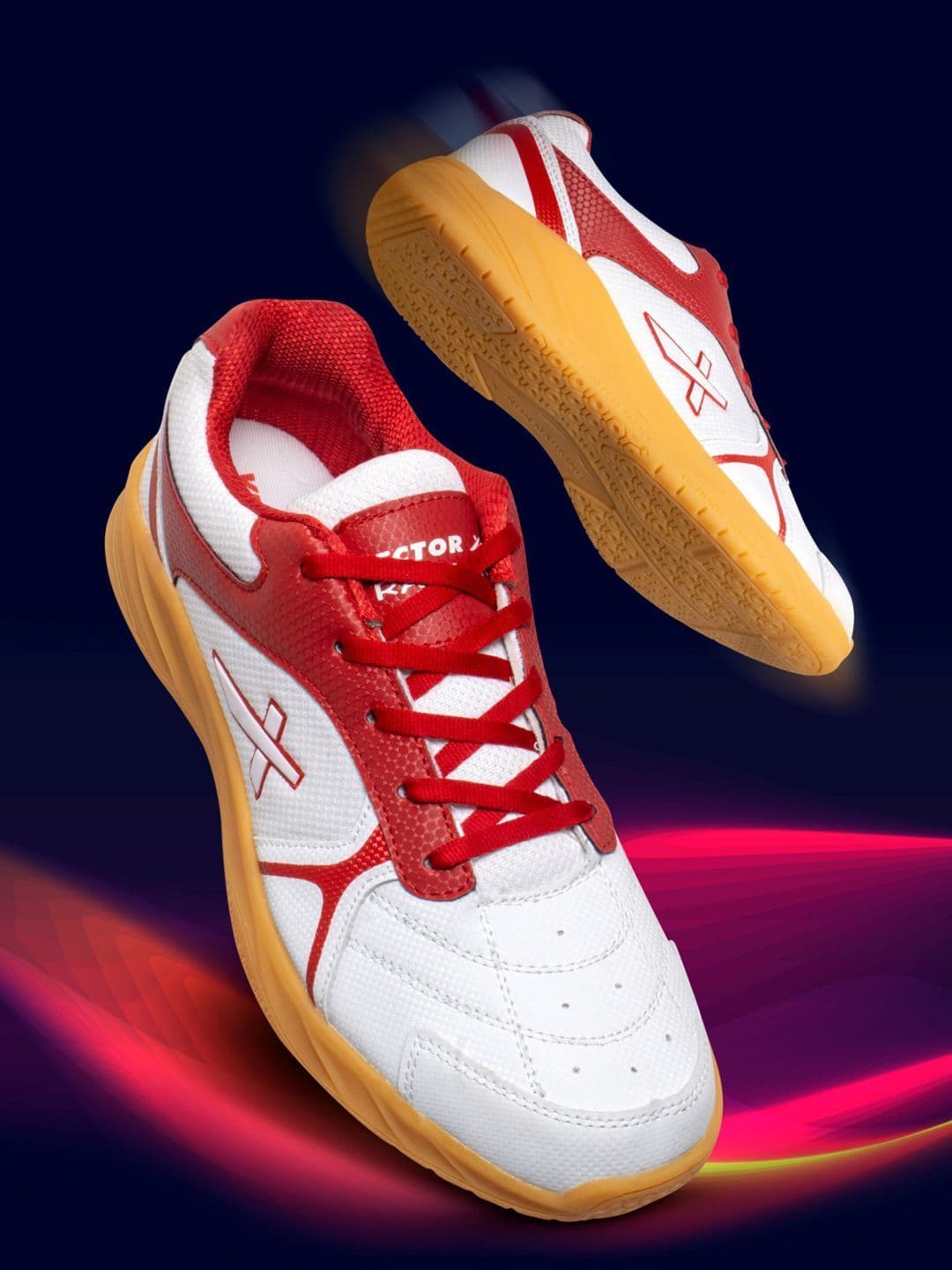 VECTOR X Ranger Court Shoe Synthetic Mesh Upper Rubber Sole Badminton Shoes thumbnail 2