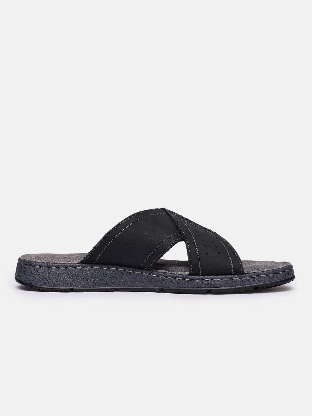 Louis Philippe Men Leather Comfort Sandals thumbnail 3