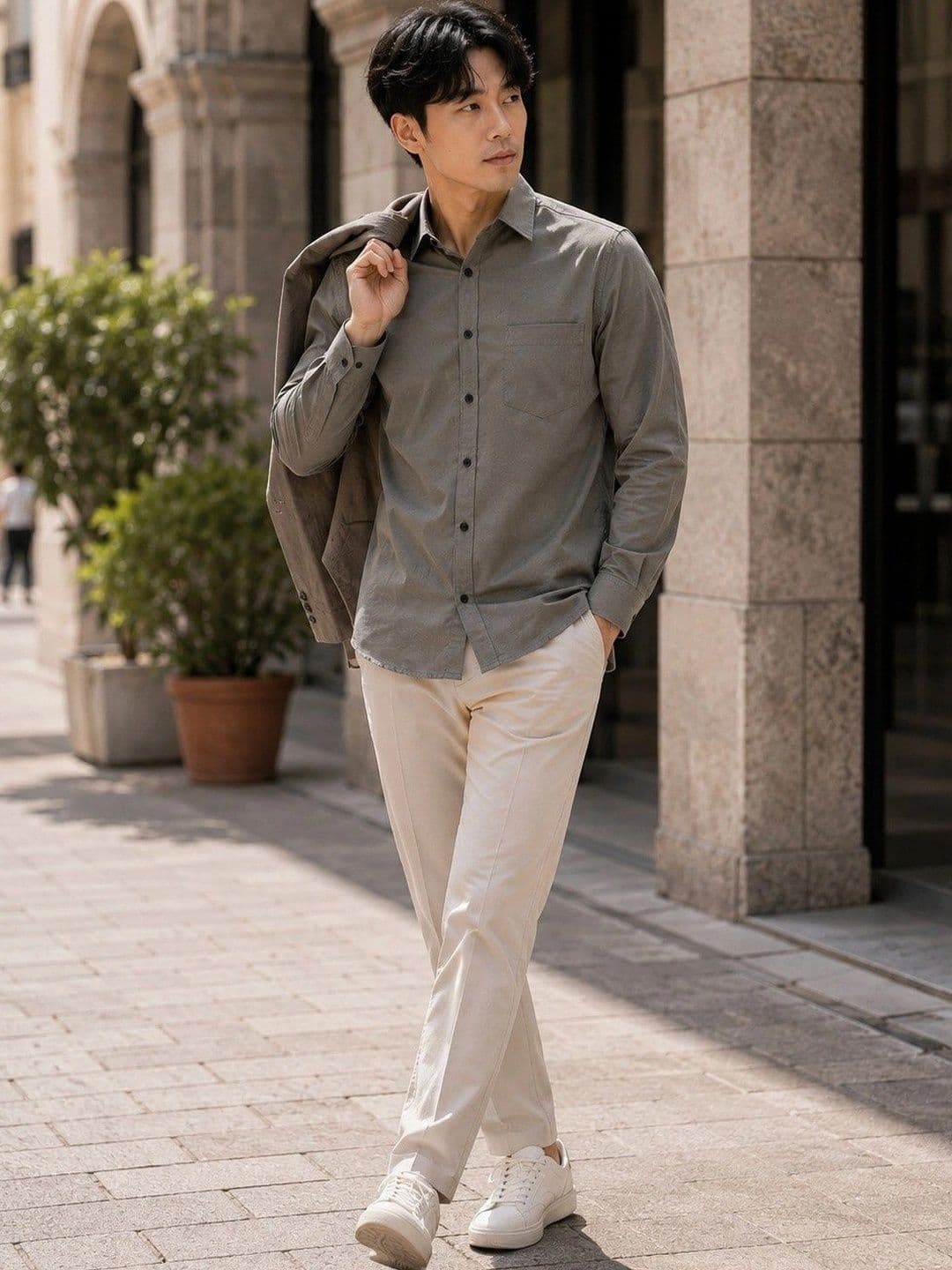 BAESD Men Premium Slim Fit Casual Shirt thumbnail 3