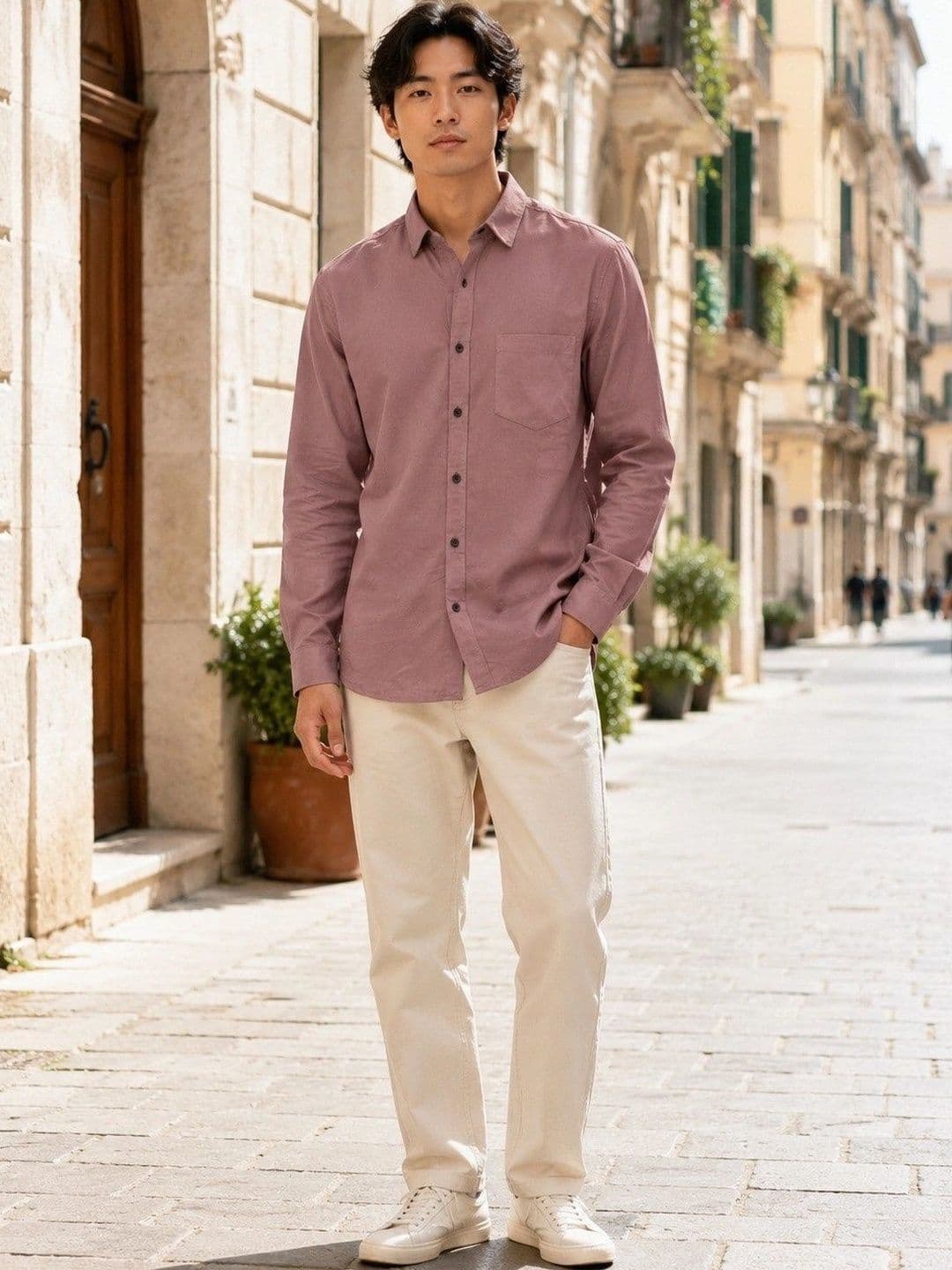 BAESD Men Premium Slim Fit Casual Shirt thumbnail 3
