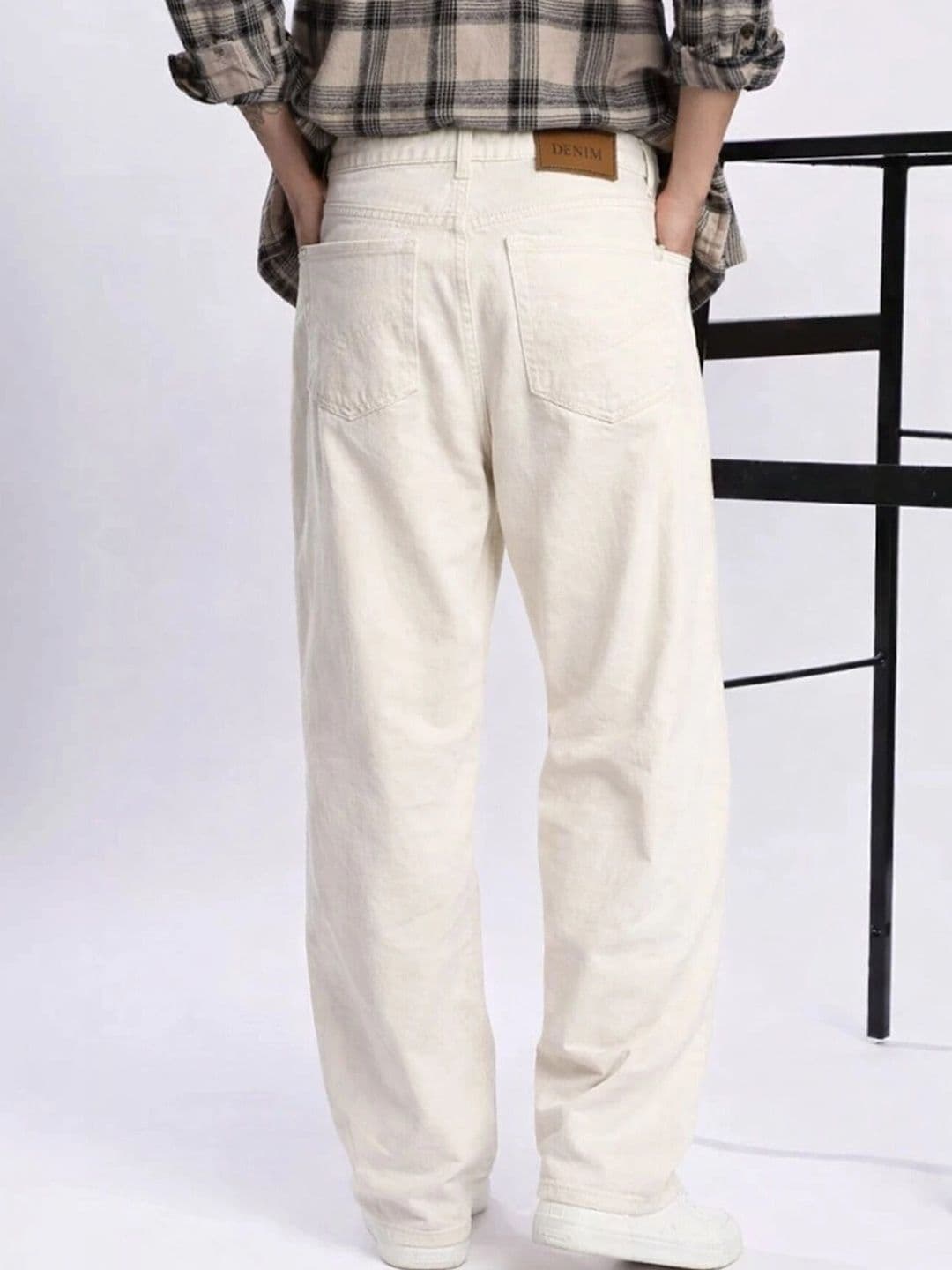 UNIFAV FASHION Men Boyfriend Fit Mid-Rise Jeans thumbnail 5