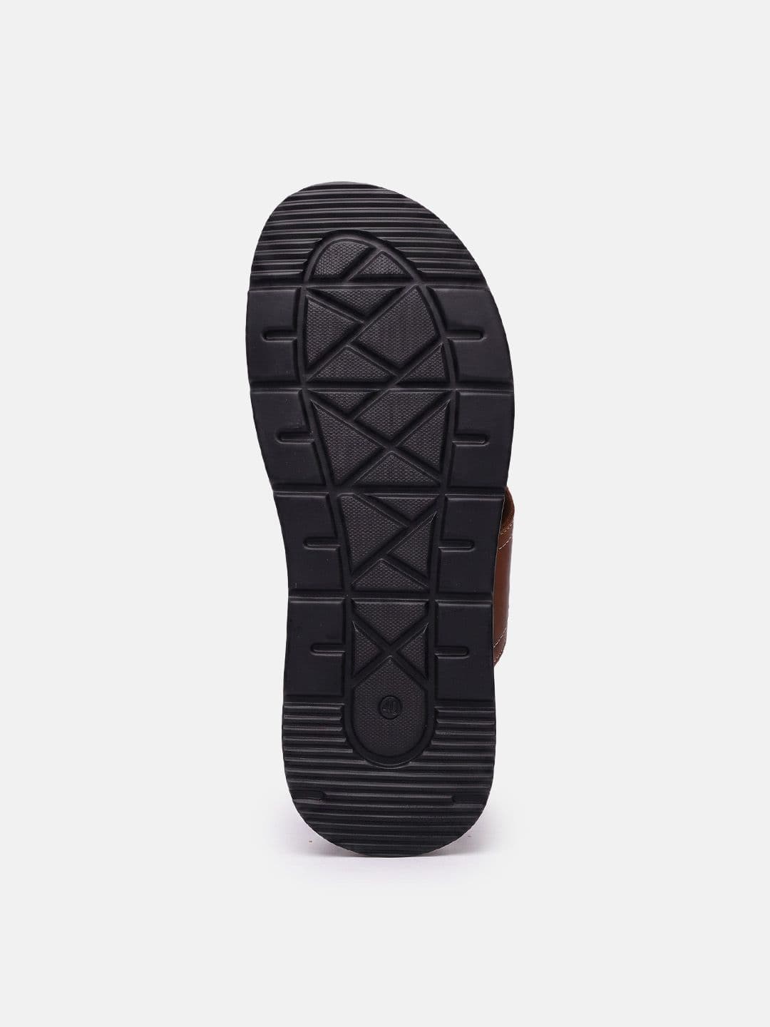 Louis Philippe Men Leather Comfort Sandals thumbnail 6