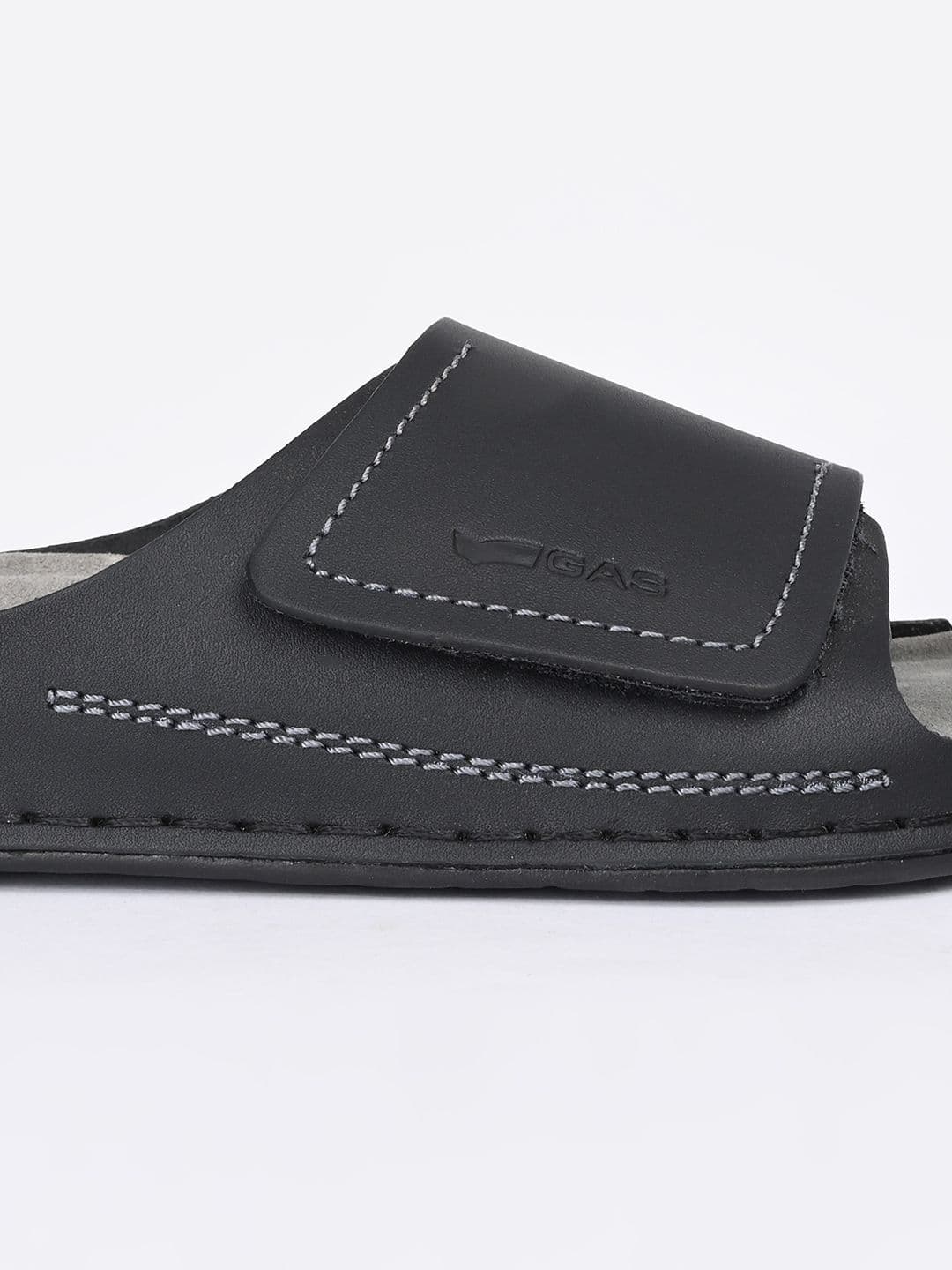 GAS Men Aeroflusso Black Sandals thumbnail 6