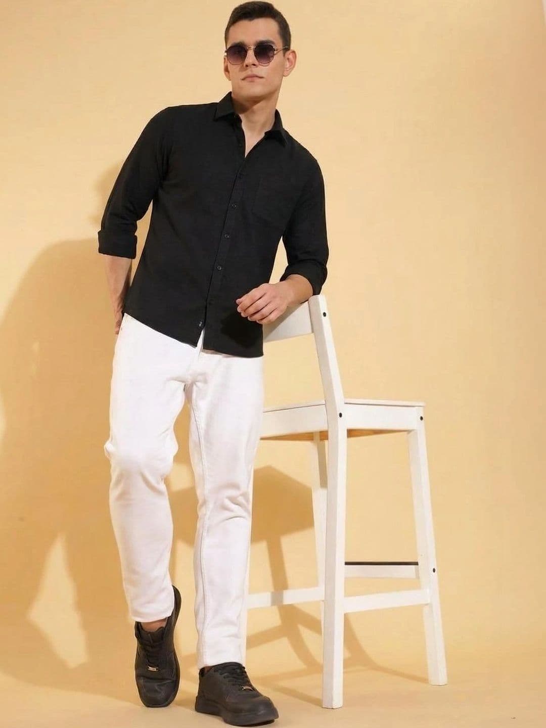 NEW-18 Men Standard Casual Shirt thumbnail 3