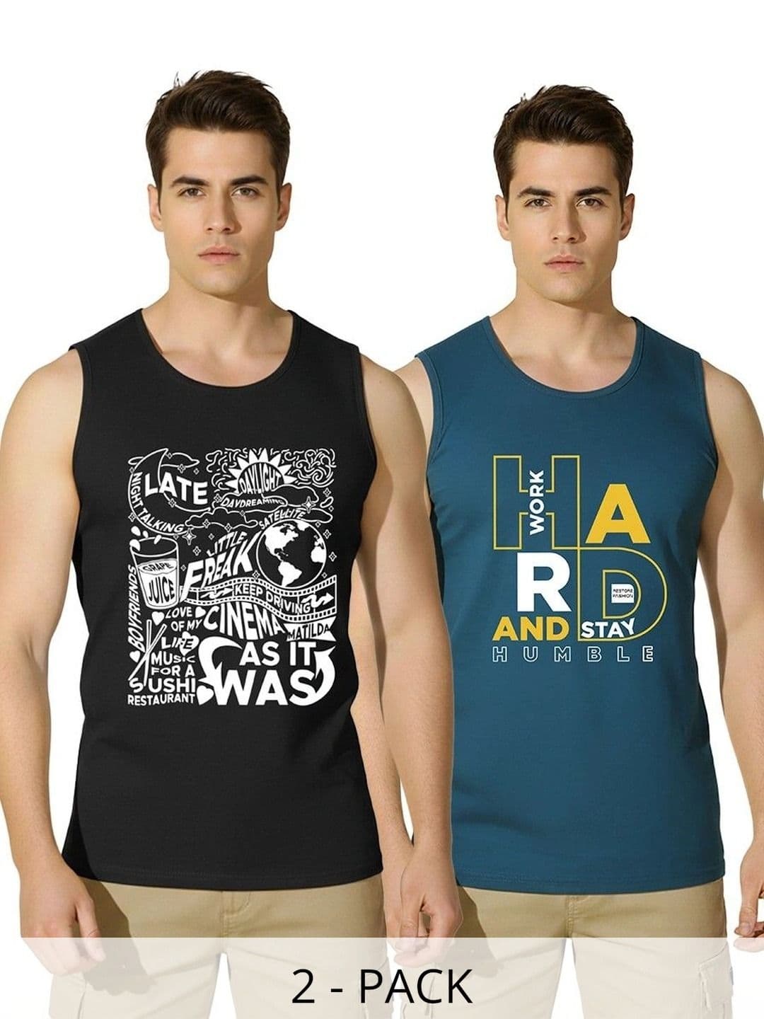 SKY HARBOAR Men Typography 2 Printed T-shirt - view 1