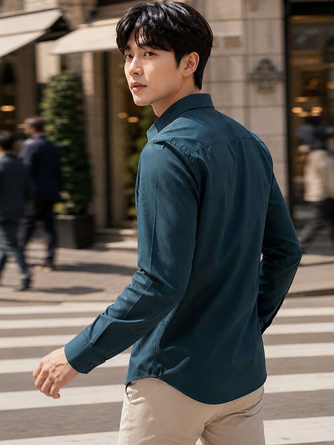 BAESD Men Premium Slim Fit Casual Shirt thumbnail 4