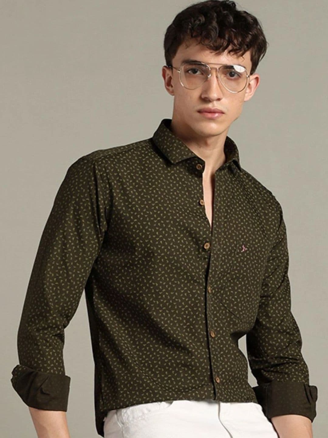 BLUEISLAND Men Comfort Printed Casual Shirt thumbnail 2
