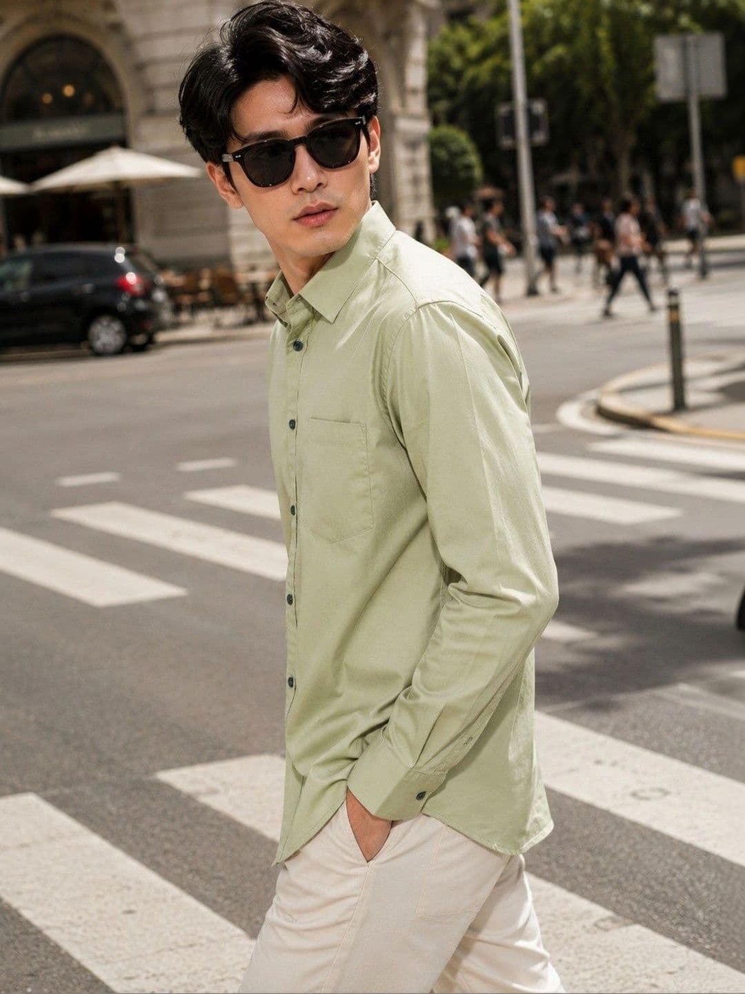BAESD Men Premium Slim Fit Casual Shirt thumbnail 7