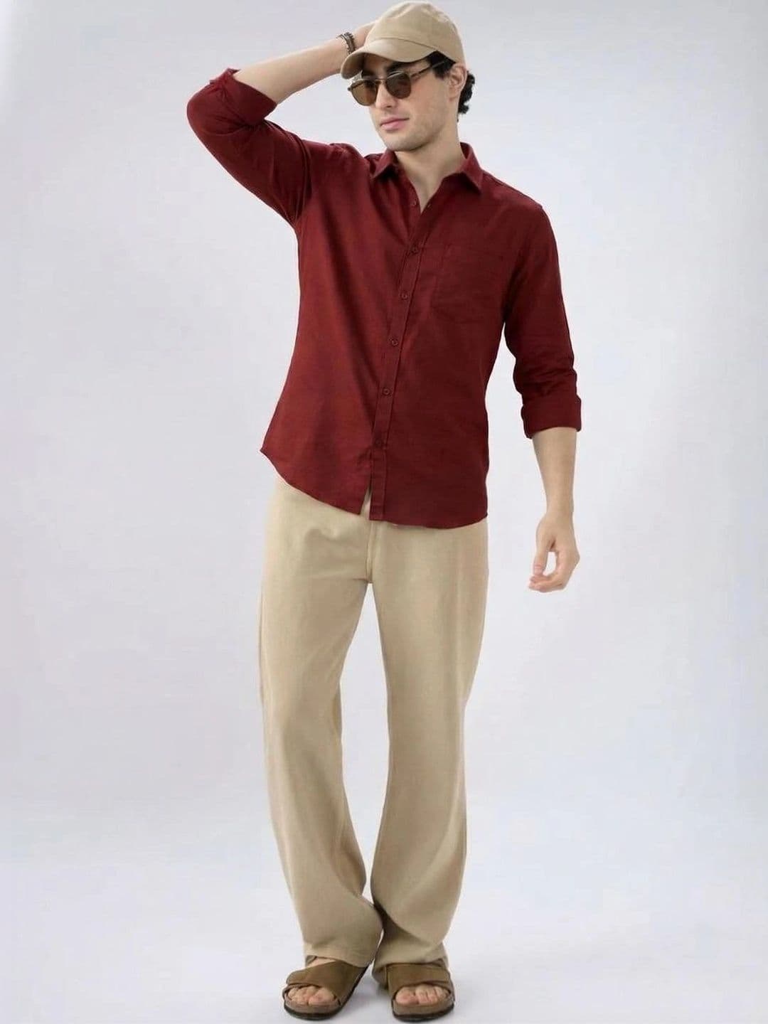 NEW-18 Men Standard Casual Shirt thumbnail 3
