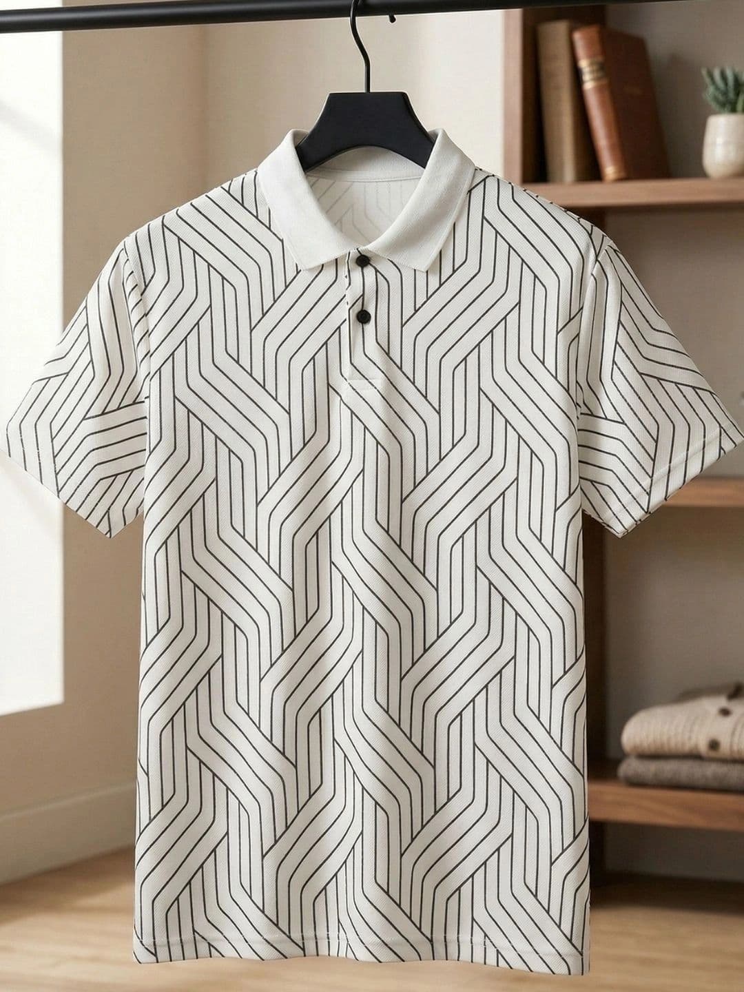 Kook N Keech Men Printed Polo Collar T-shirt thumbnail 4