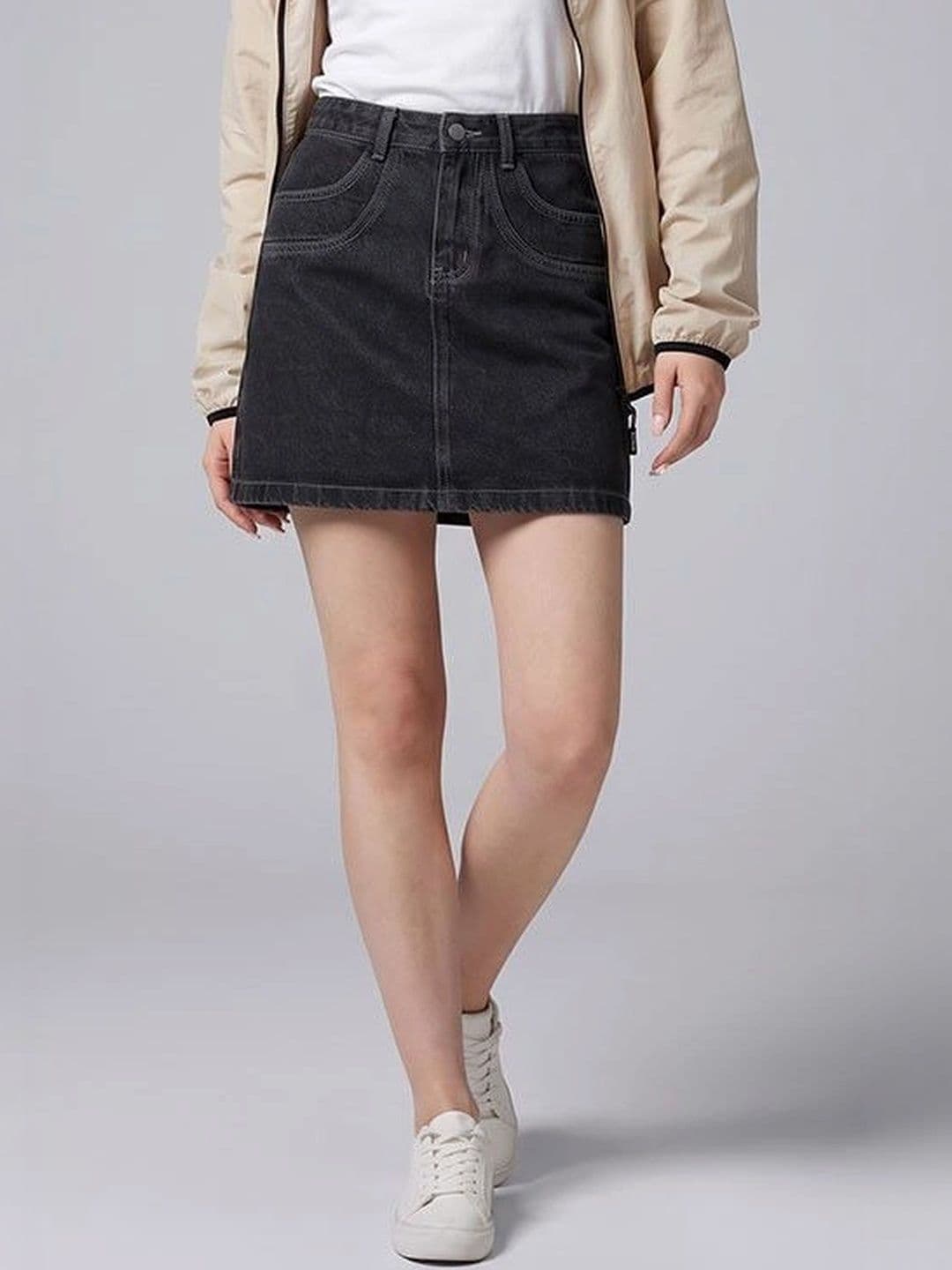 Suo Women Mini Straight Skirt thumbnail 2