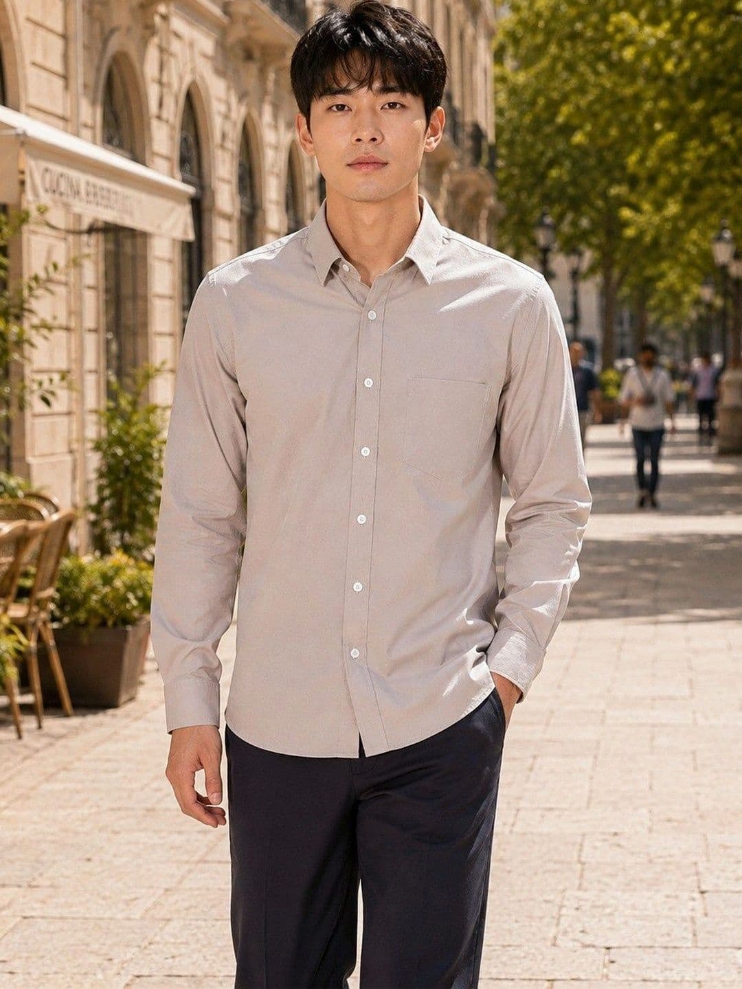 BAESD Men Premium Slim Fit Casual Shirt thumbnail 6
