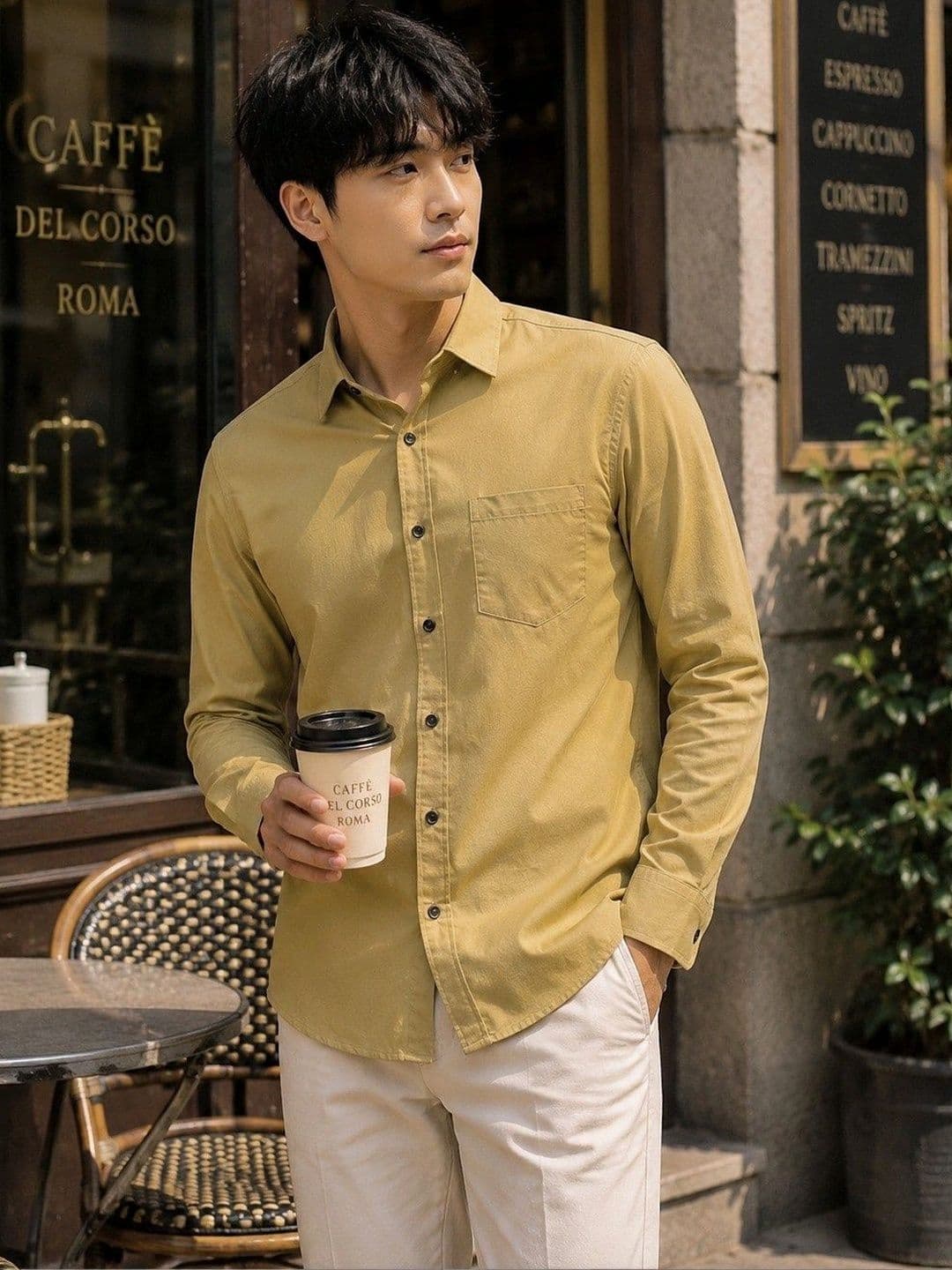 BAESD Men Premium Slim Fit Casual Shirt thumbnail 7