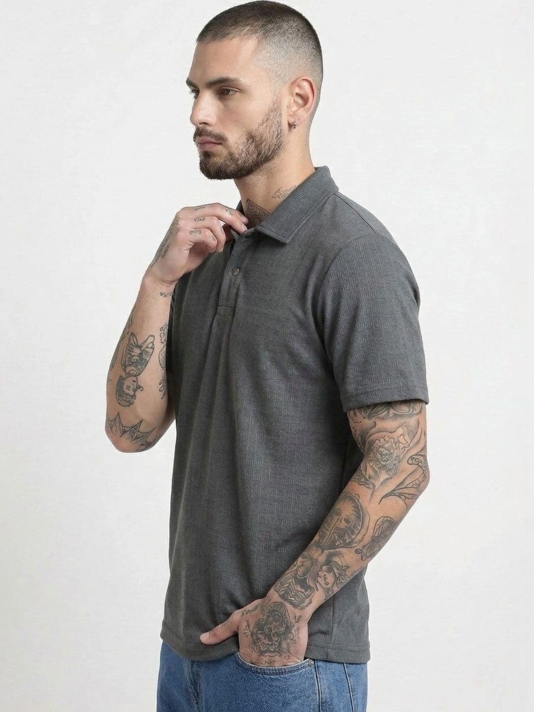 Kook N Keech Men Polo Collar T-shirt thumbnail 2