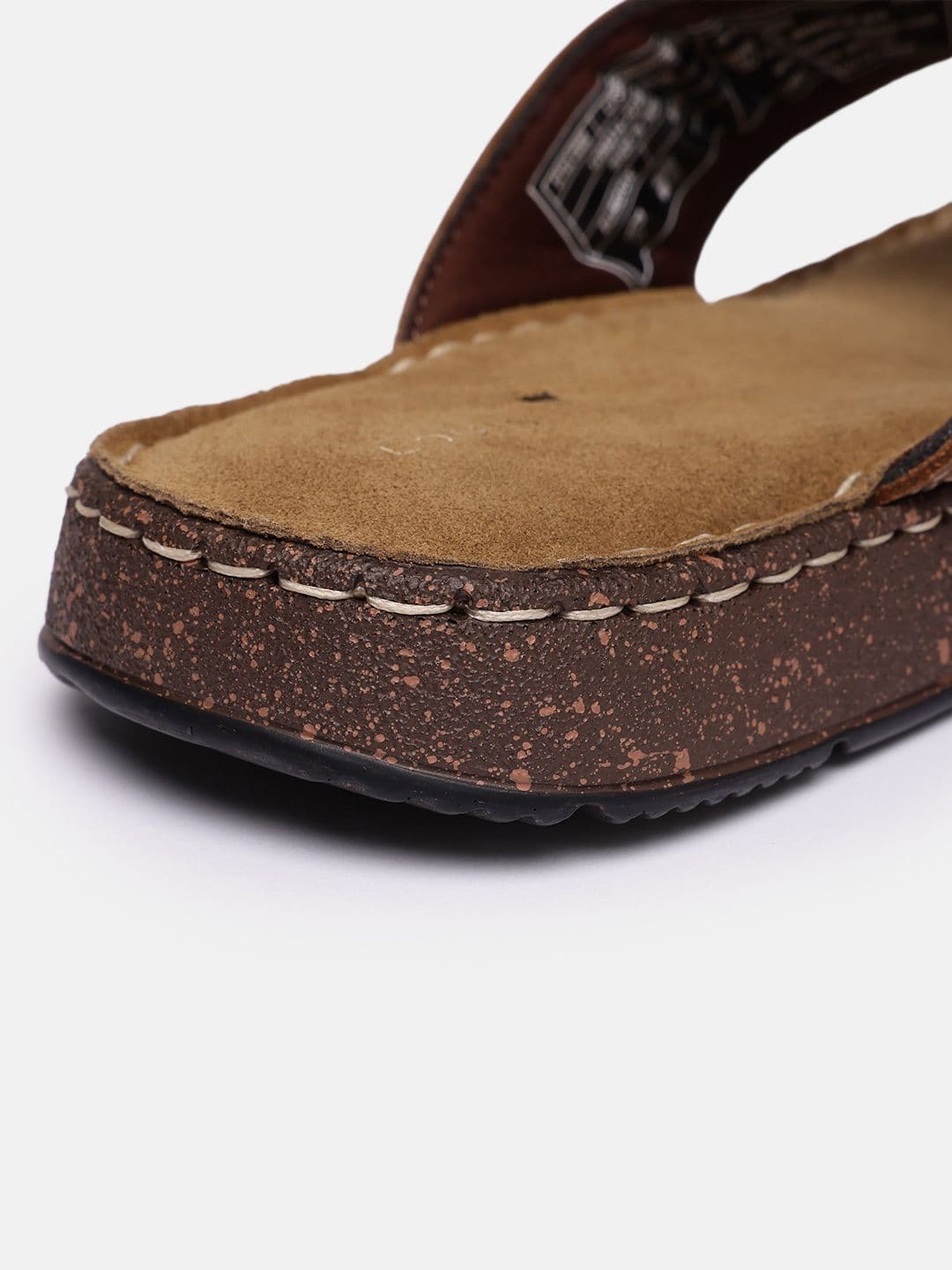 Louis Philippe Men Leather Comfort Sandals thumbnail 2