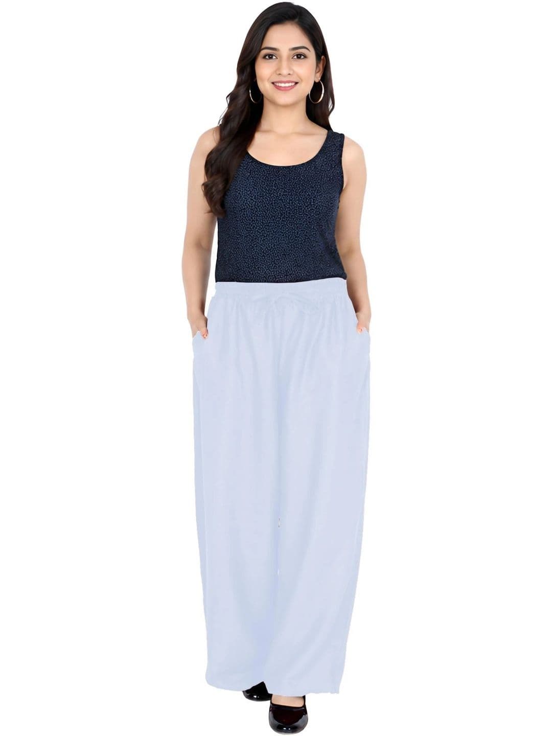 Sttoffa Women Knitted Ethnic Palazzos - view 1
