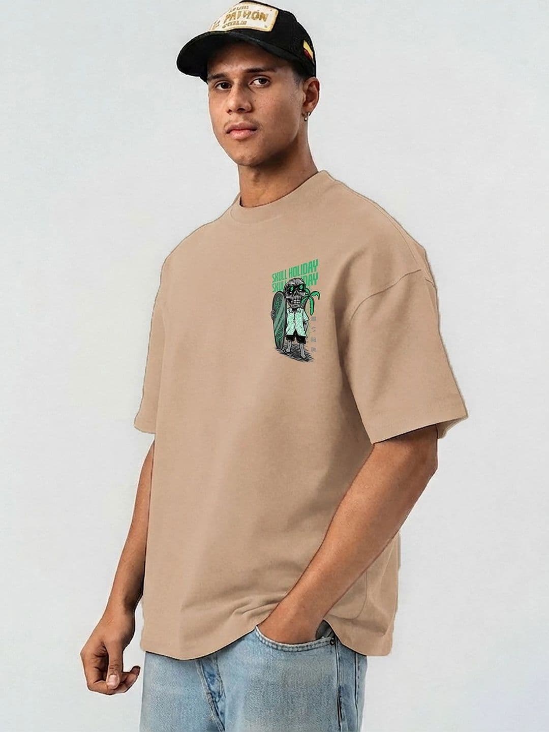 Mast & Harbour Men Printed T-shirt thumbnail 2