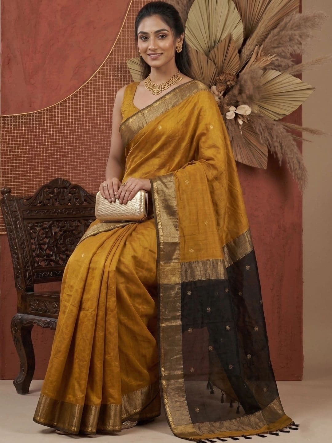 MITAL ENTERPRISE Zari Art Silk Saree thumbnail 6