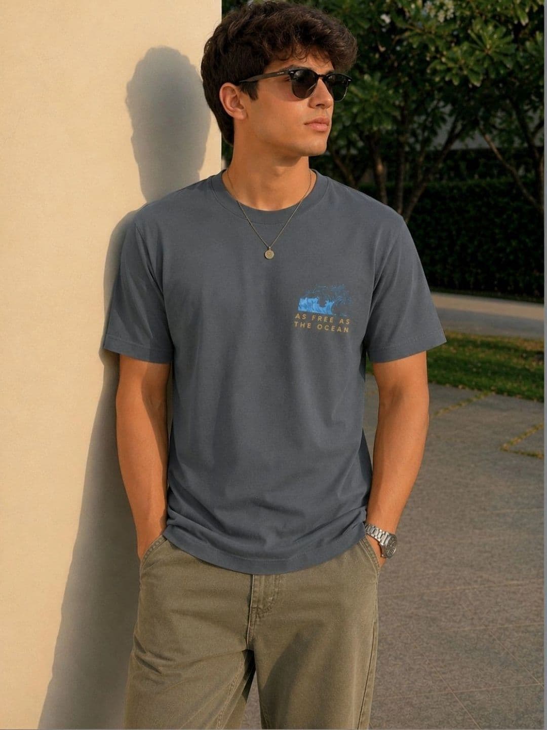 Rigo Men Typography Printed T-shirt - view 1