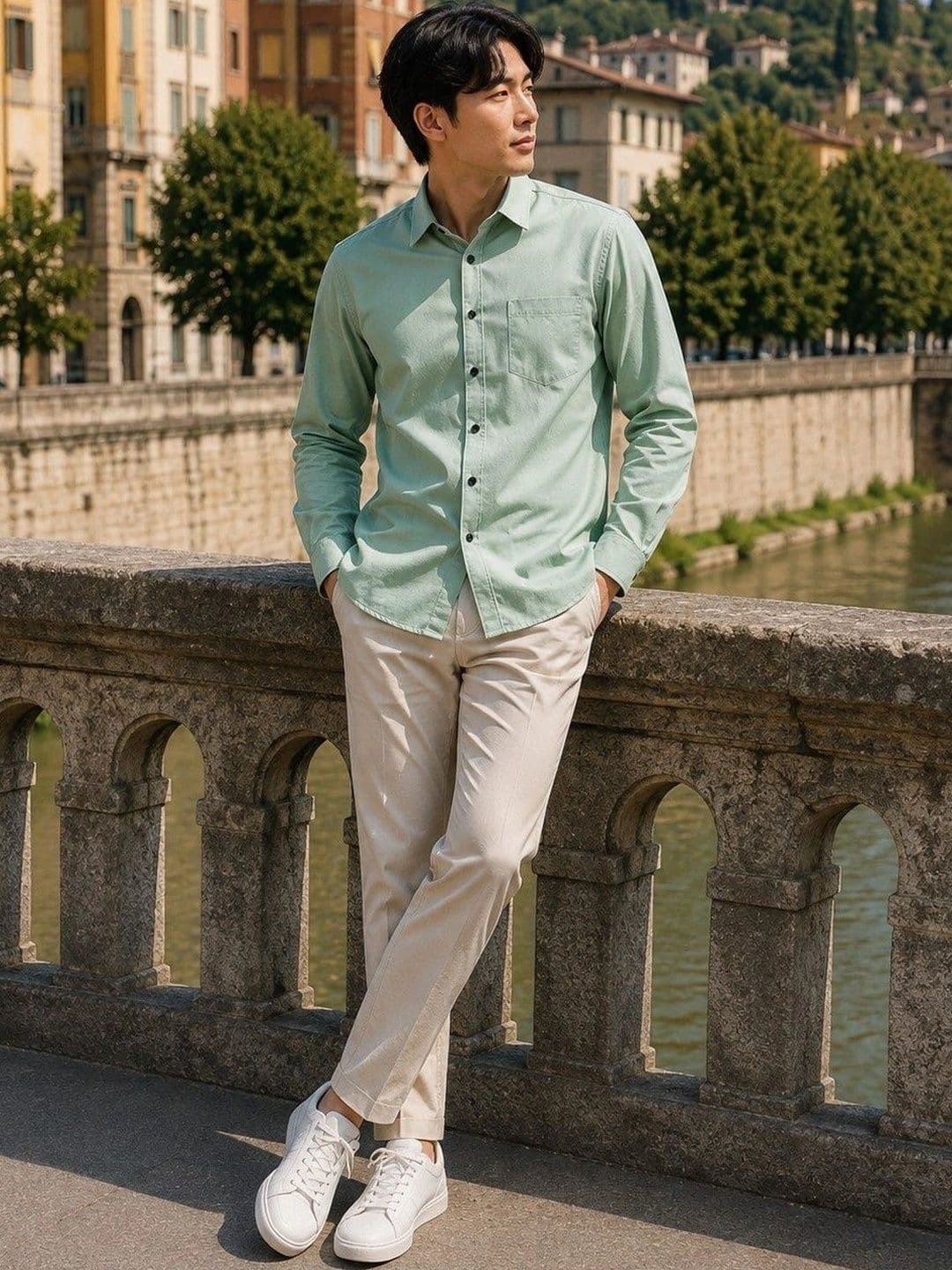 BAESD Men Premium Slim Fit Casual Shirt thumbnail 6