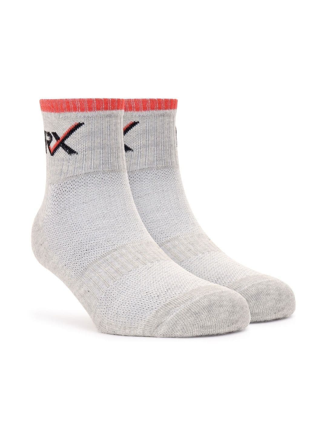 HRX by Hrithik Roshan Men Pack of 5 Colourblocked Ankle Length Socks thumbnail 5
