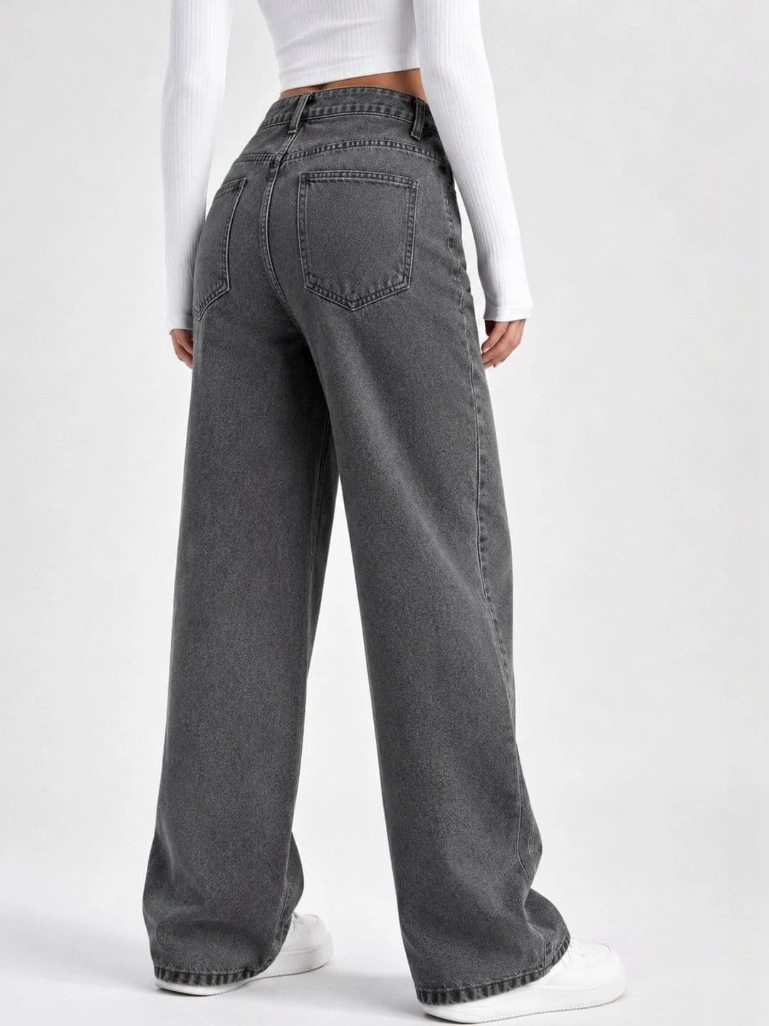 Roadster Women Jean Straight Fit High-Rise Jeans thumbnail 3