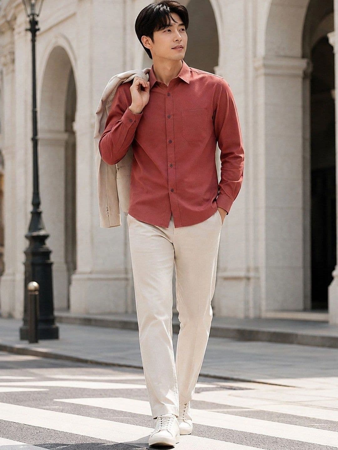 BAESD Men Premium Slim Fit Casual Shirt thumbnail 4