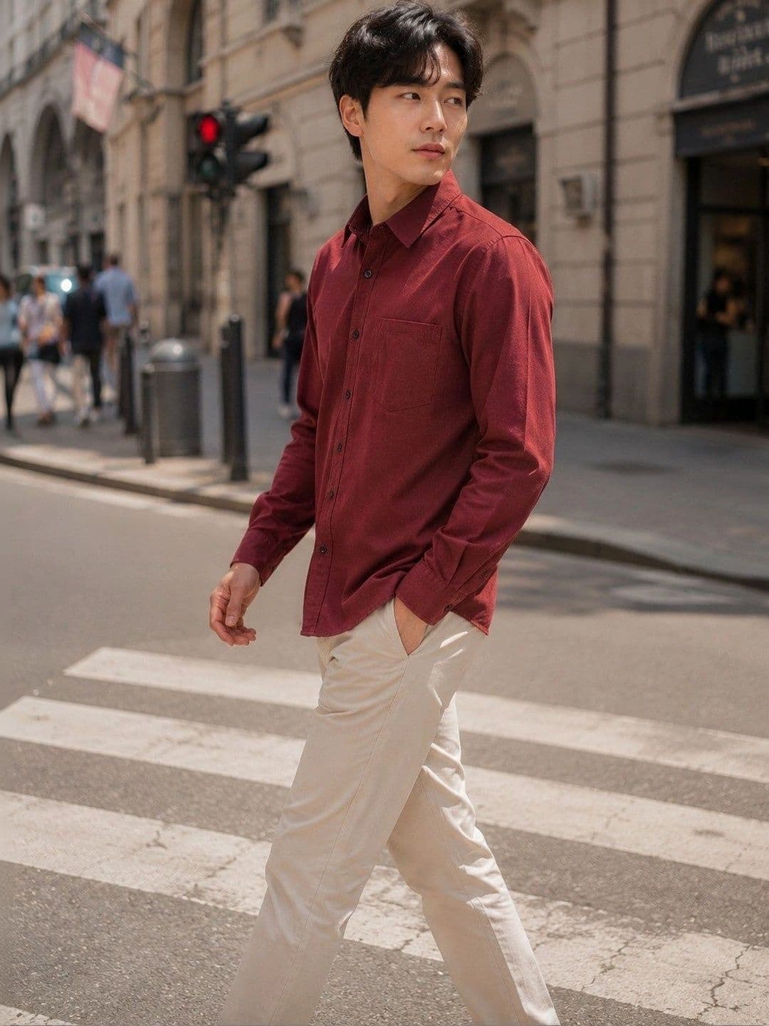 BAESD Men Premium Slim Fit Casual Shirt thumbnail 6