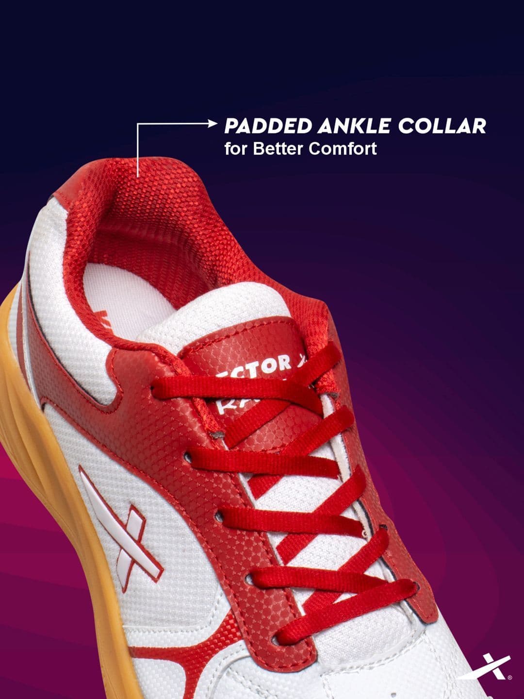 VECTOR X Ranger Court Shoe Synthetic Mesh Upper Rubber Sole Badminton Shoes thumbnail 3