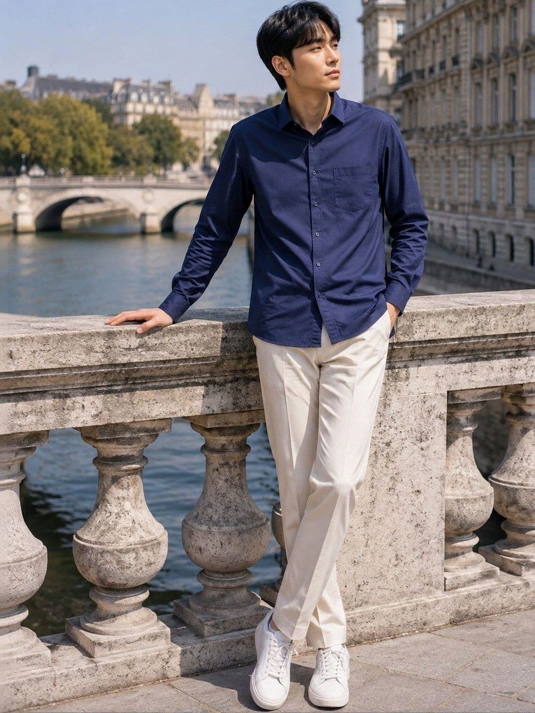 BAESD Men Premium Slim Fit Casual Shirt thumbnail 3