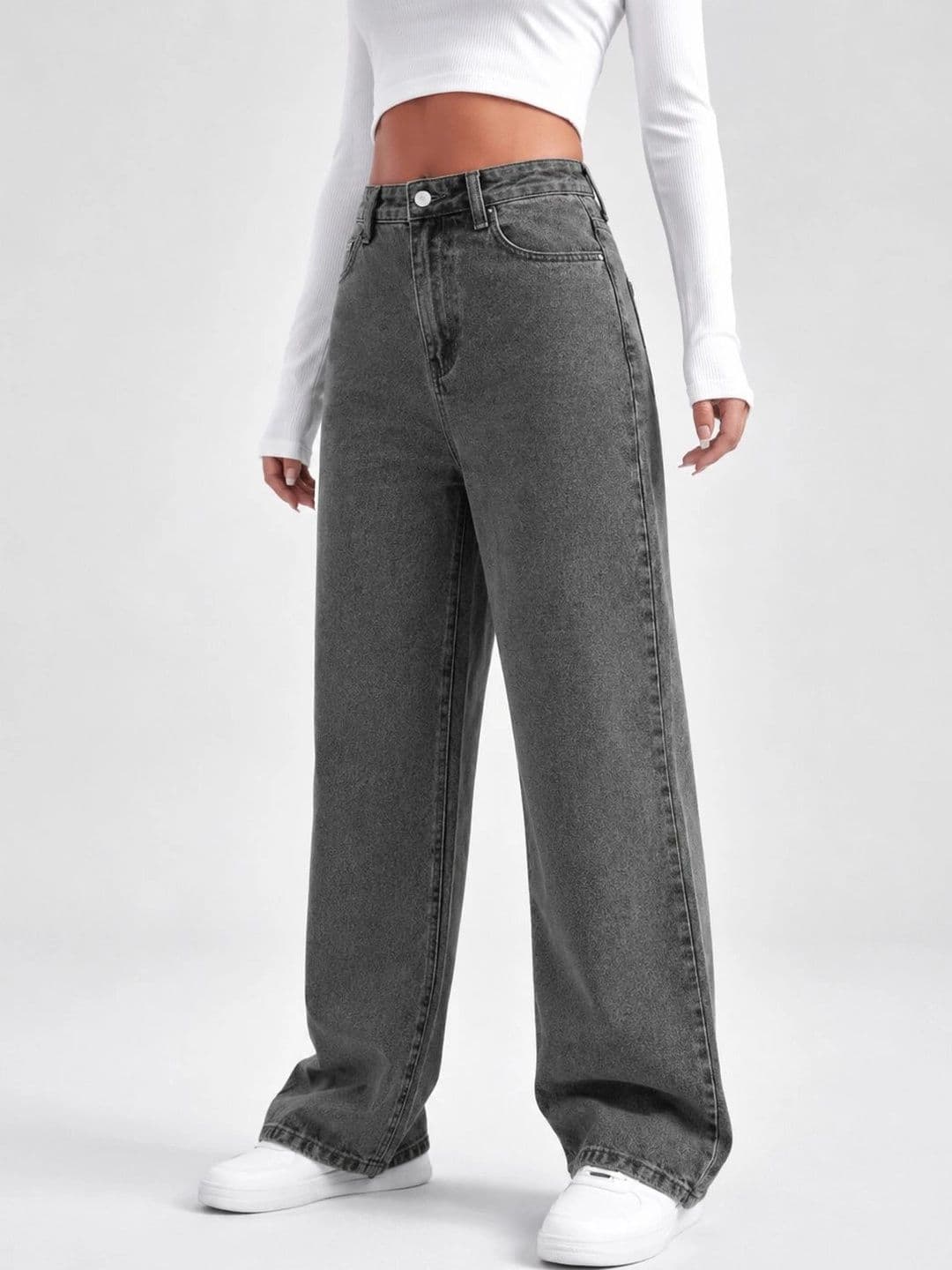 Roadster Women Jean Straight Fit High-Rise Jeans thumbnail 4