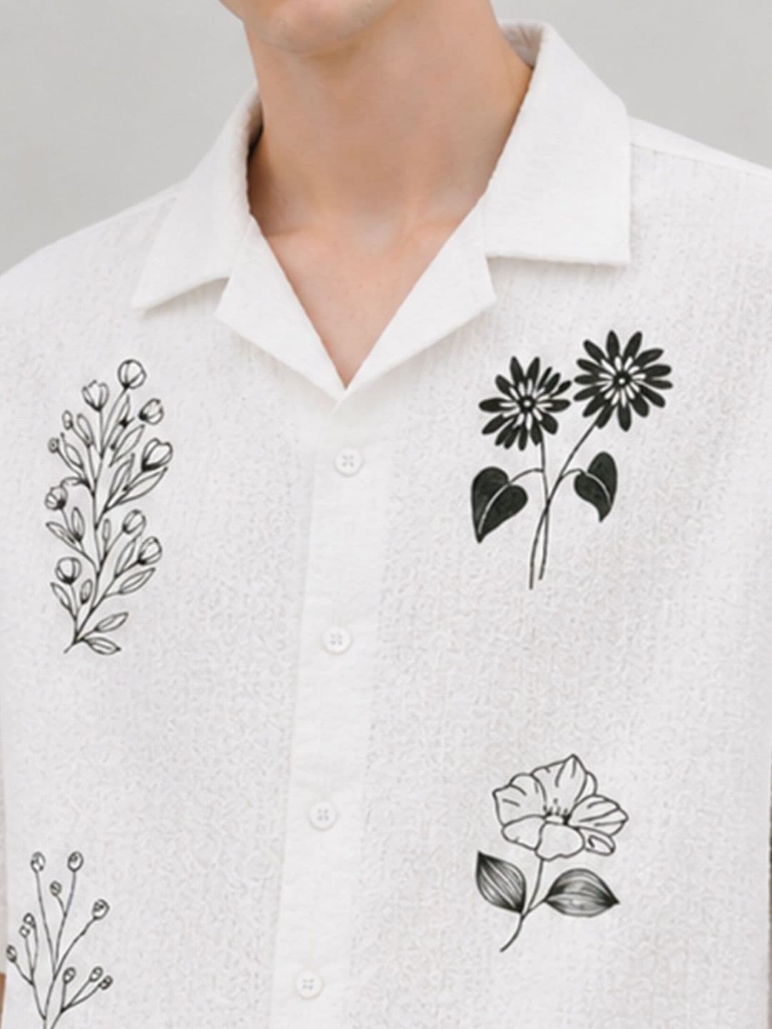 Mast & Harbour Men Relaxed Floral Printed Casual Shirt thumbnail 2