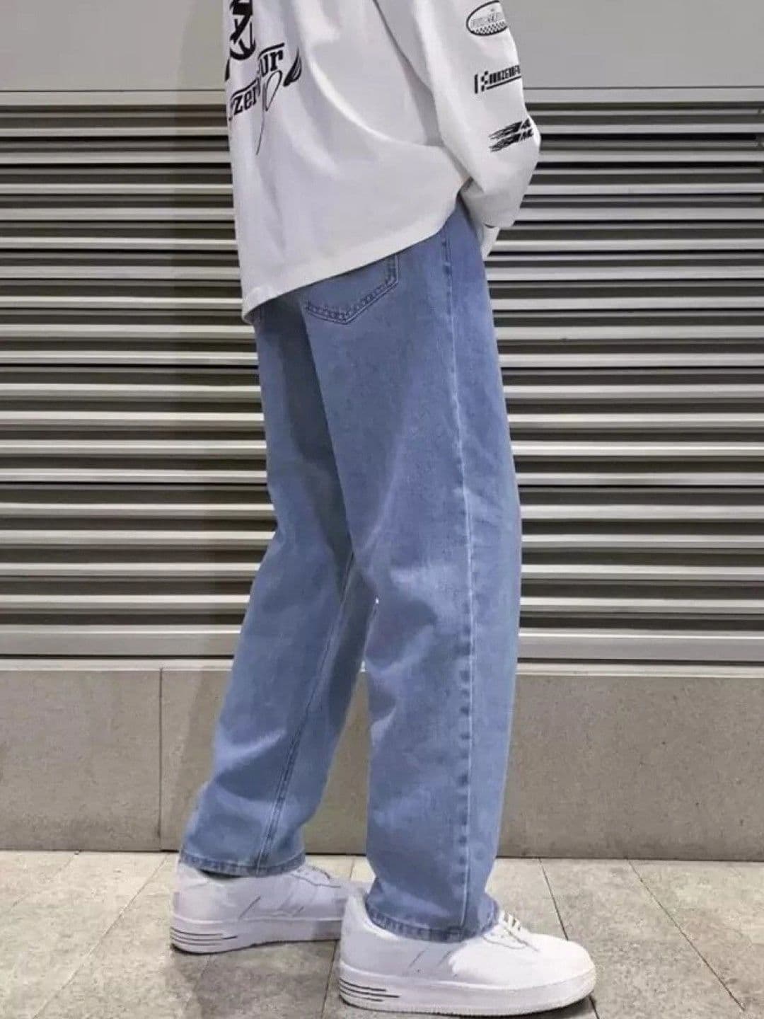 UNIFAV FASHION Men Boyfriend Fit Mid-Rise Jeans thumbnail 5