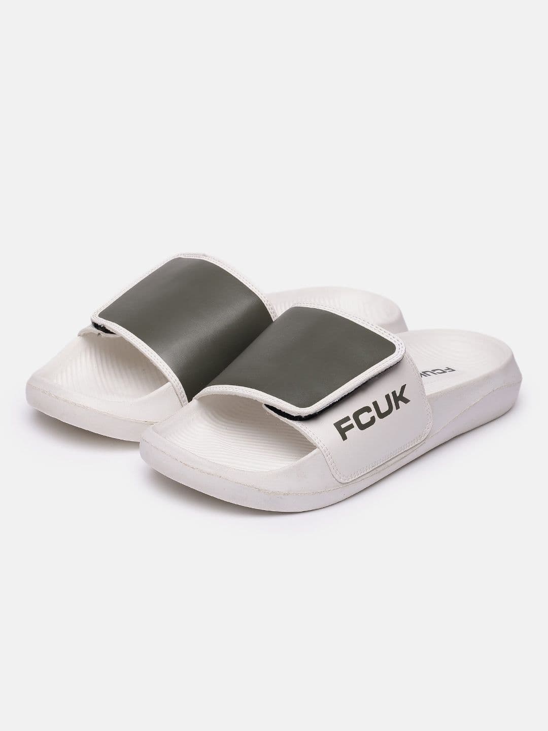 FCUK Men Brand Logo Printed Sliders - view 1