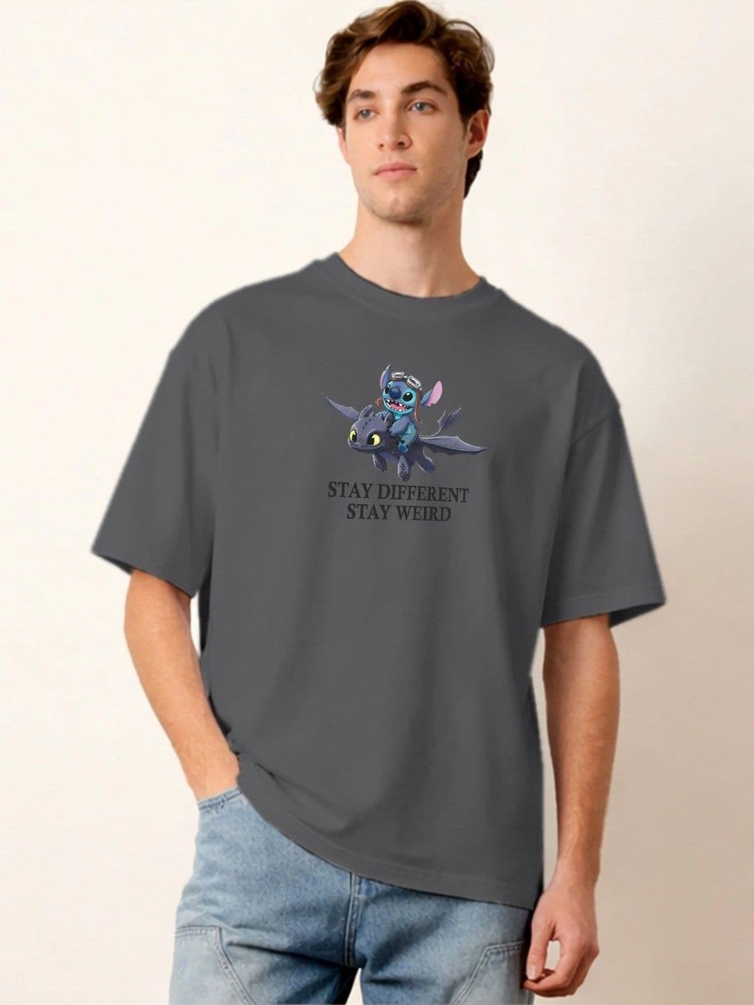 Moda rapido X TOGS & TERRE Men Printed Organic Cotton Blend T-shirt - view 1